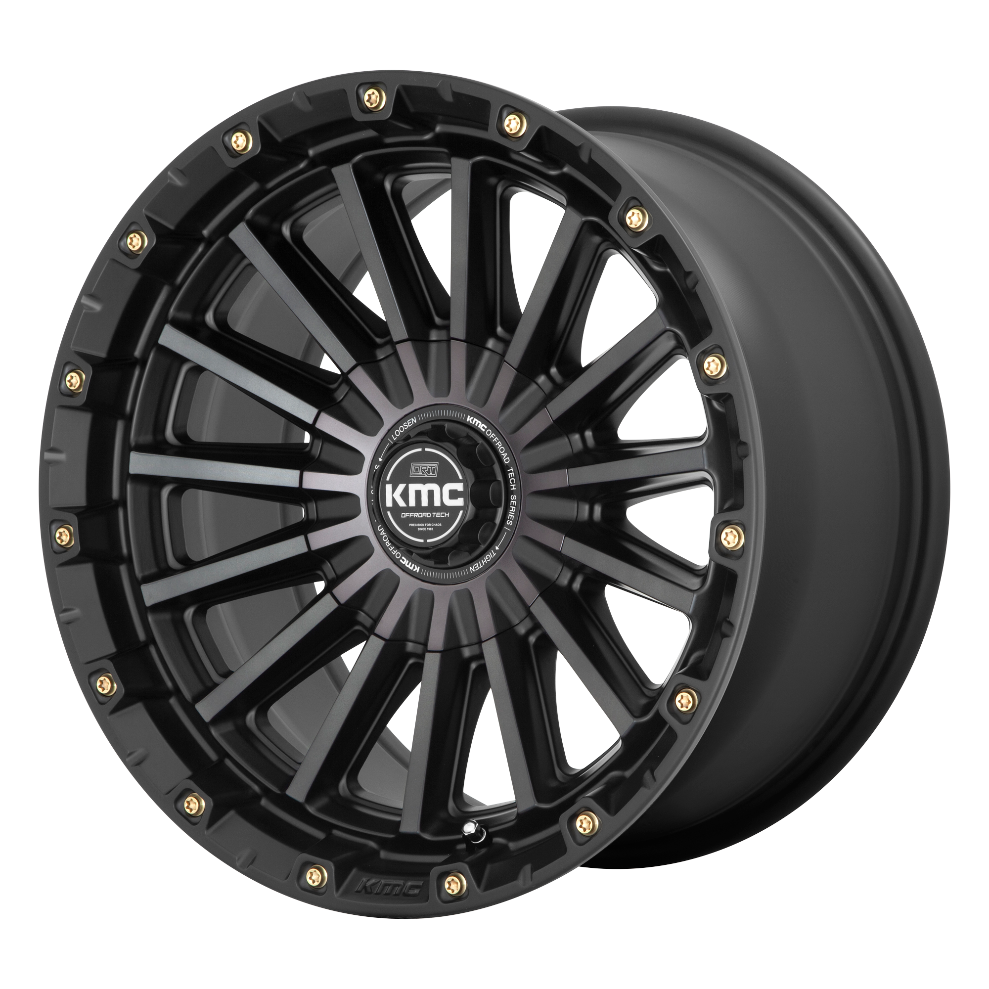 KMC 17"x9" Non-Chrome Satin Black With Gray Tint Custom Wheel ARSWCWKM10279035400