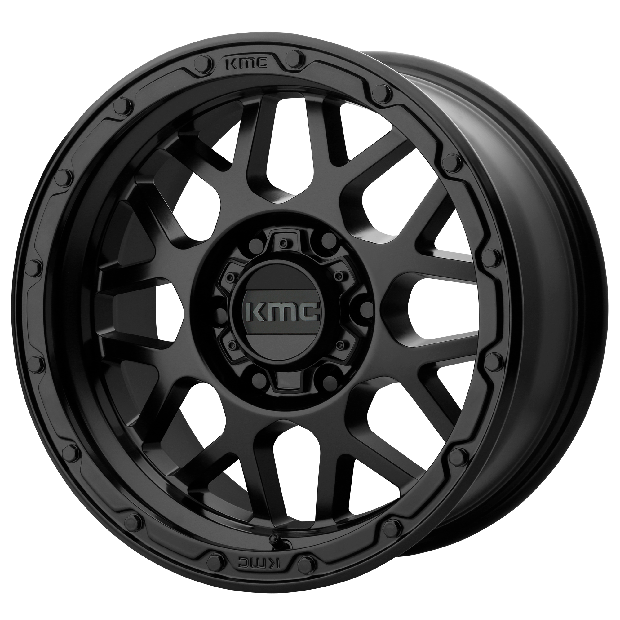 KMC 17"x8.5" Non-Chrome Matte Black Custom Wheel ARSWCWKM53578568700