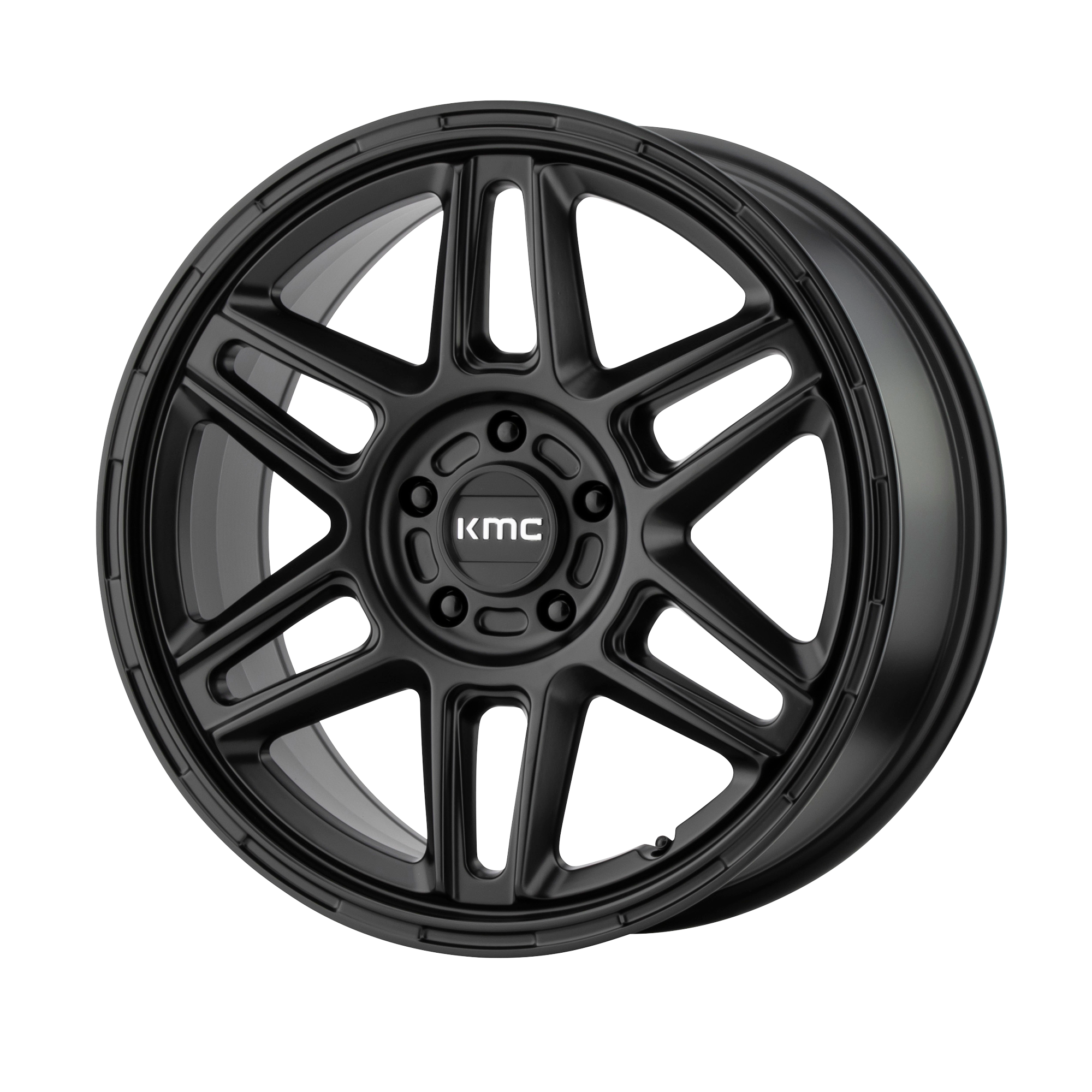 KMC 18"x8" Non-Chrome Satin Black Custom Wheel ARSWCWKM71688052738