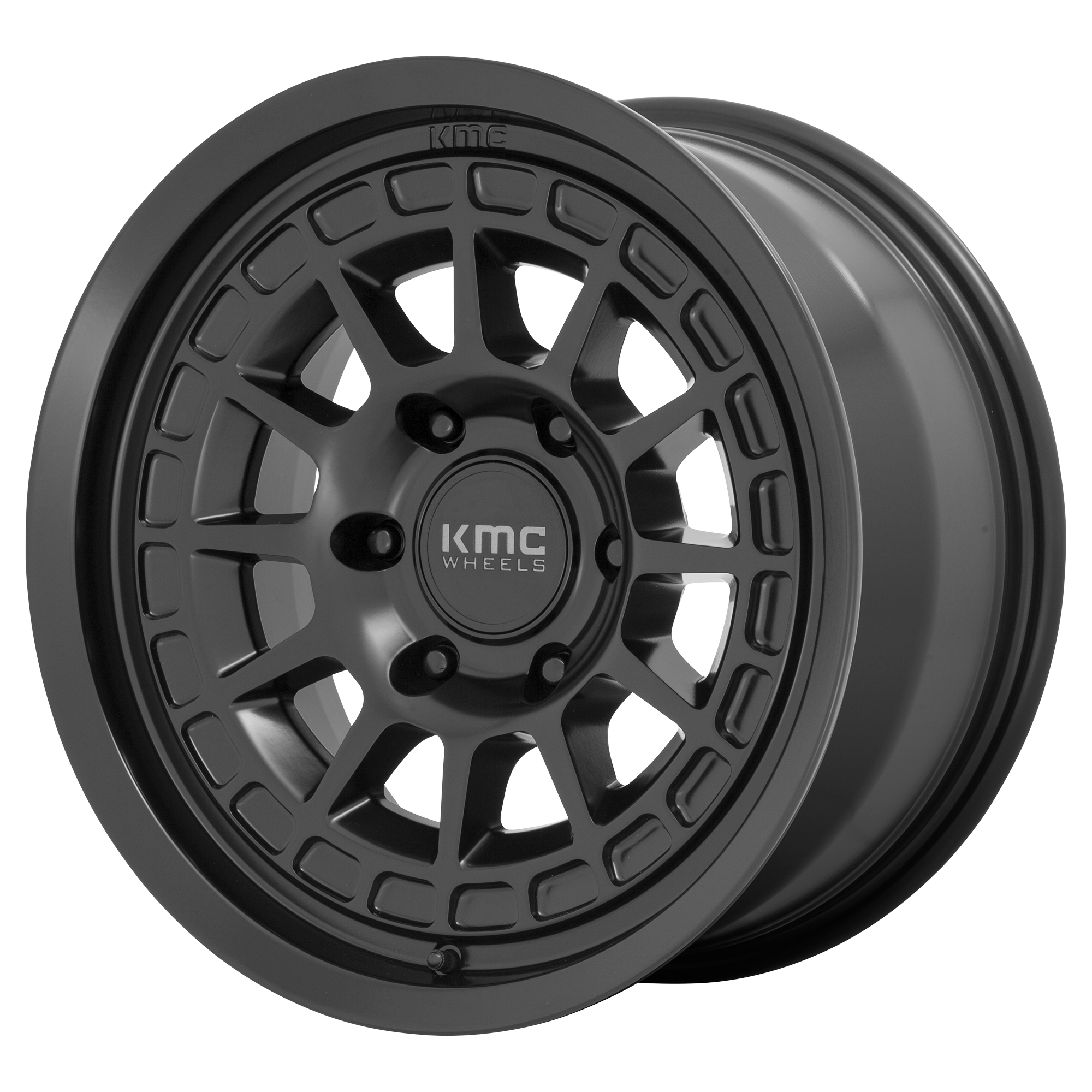 KMC 16"x8" Non-Chrome Satin Black Custom Wheel ARSWCWKM71968077700