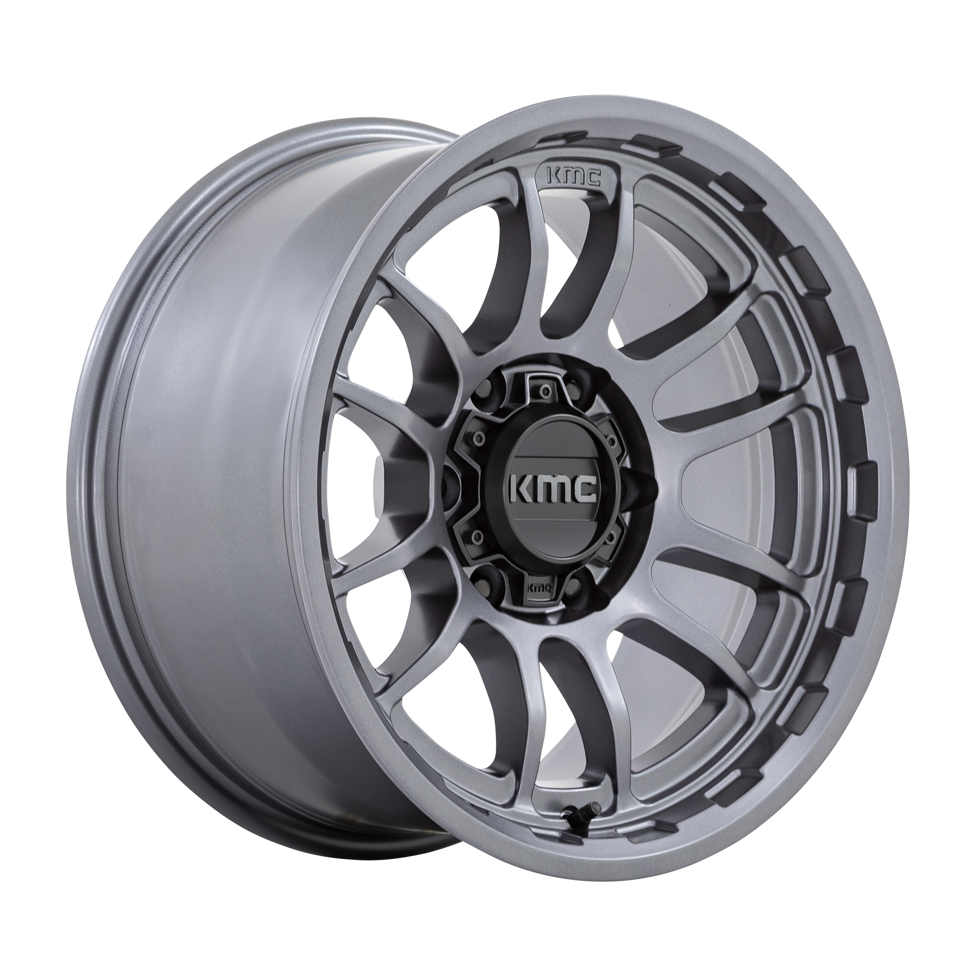 KMC 20"x9" Non-Chrome Matte Anthracite Custom Wheel ARSWCWKM727AX20906300