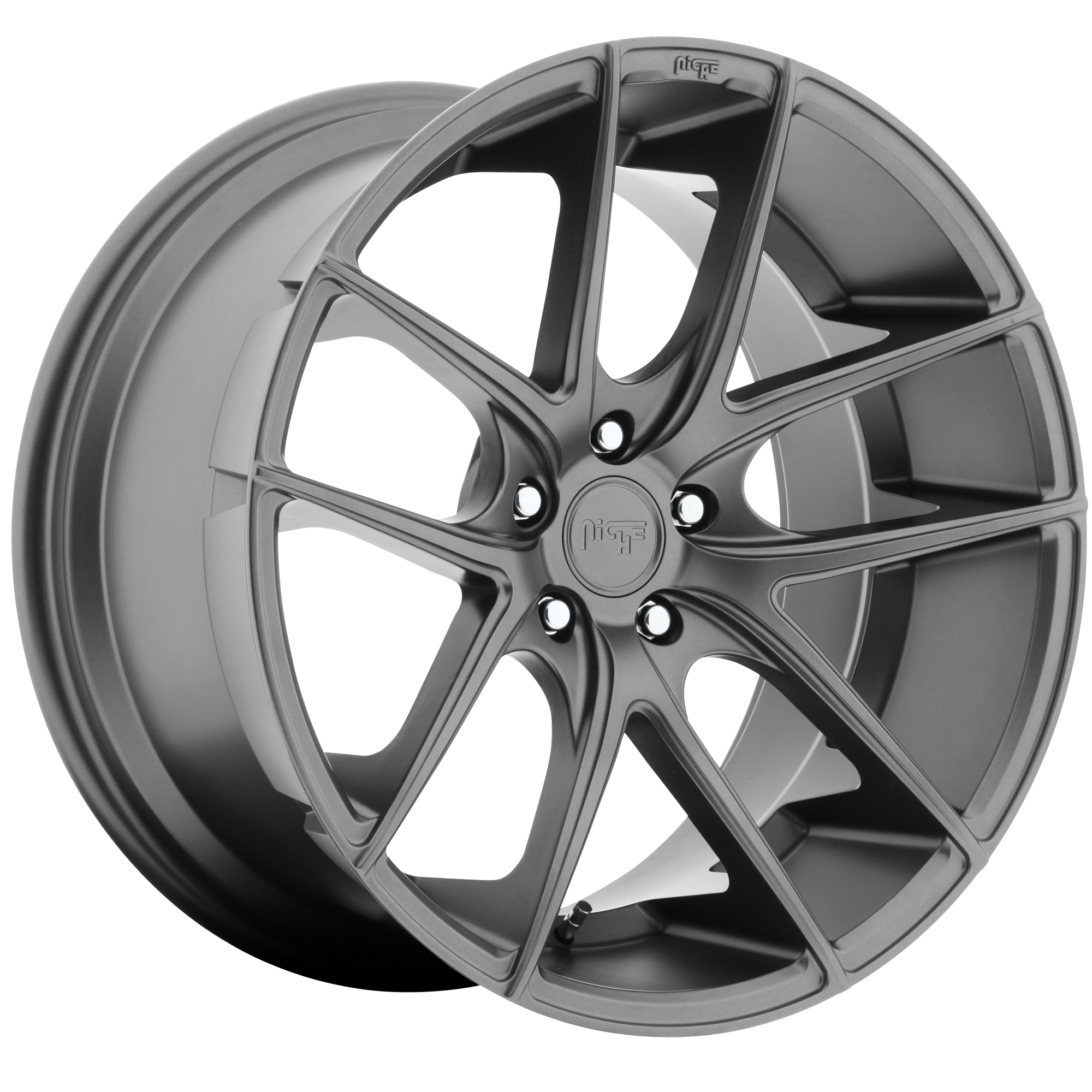 Niche 19"x8.5" Non-Chrome Matte Gunmetal Custom Wheel ARSWCWM12919856535