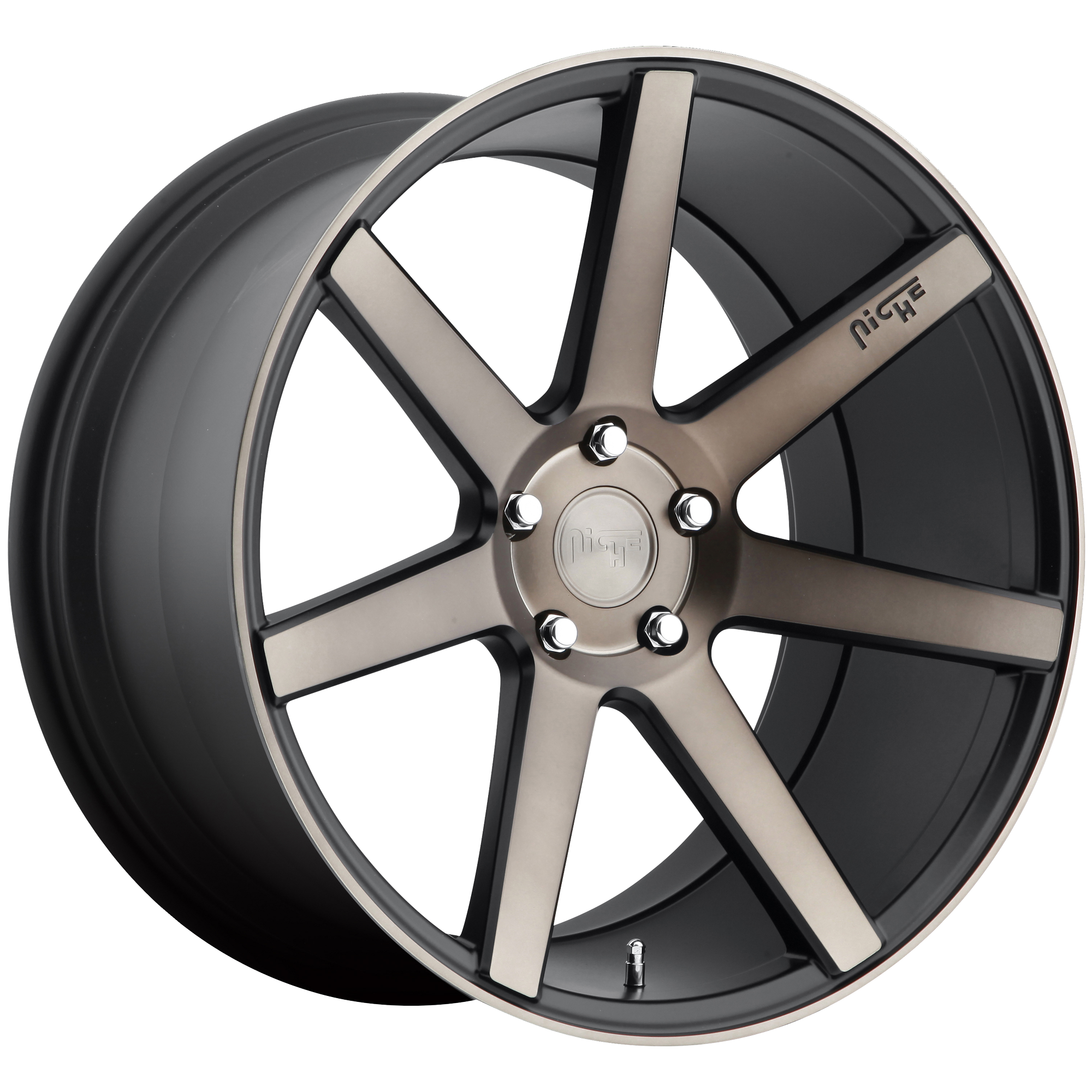 Niche 20"x9" Non-Chrome Matte Black Machined Custom Wheel ARSWCWM15020906535