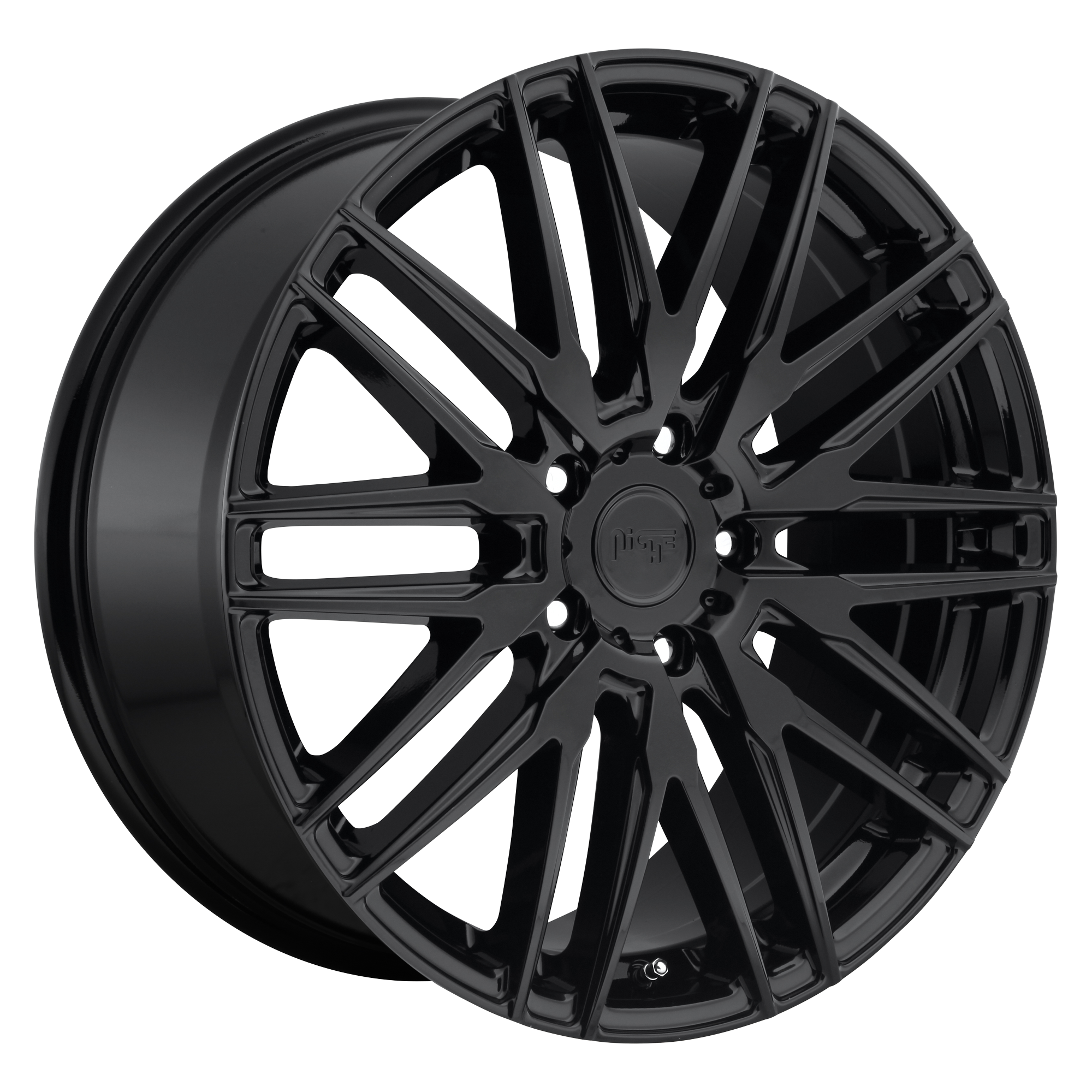 Niche 22"x10.5" Non-Chrome Gloss Black Custom Wheel ARSWCWM16422052140