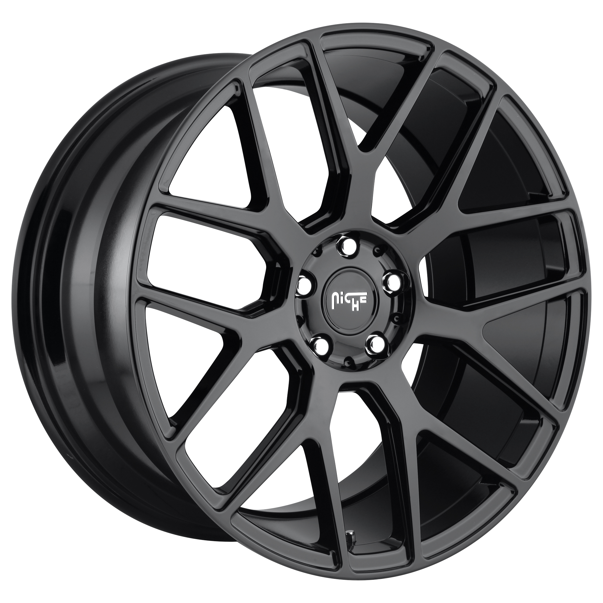 Niche 20"x10" Non-Chrome Gloss Black Custom Wheel ARSWCWM18920006540