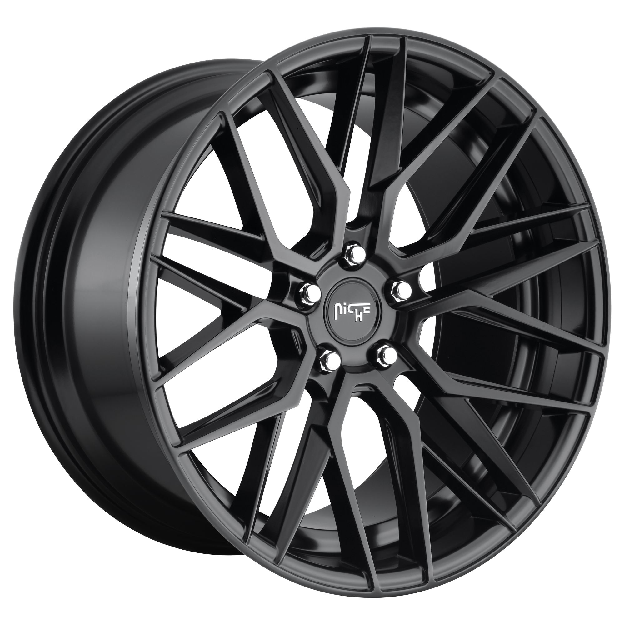 Niche 19"x8.5" Non-Chrome Matte Black Custom Wheel ARSWCWM19019856535