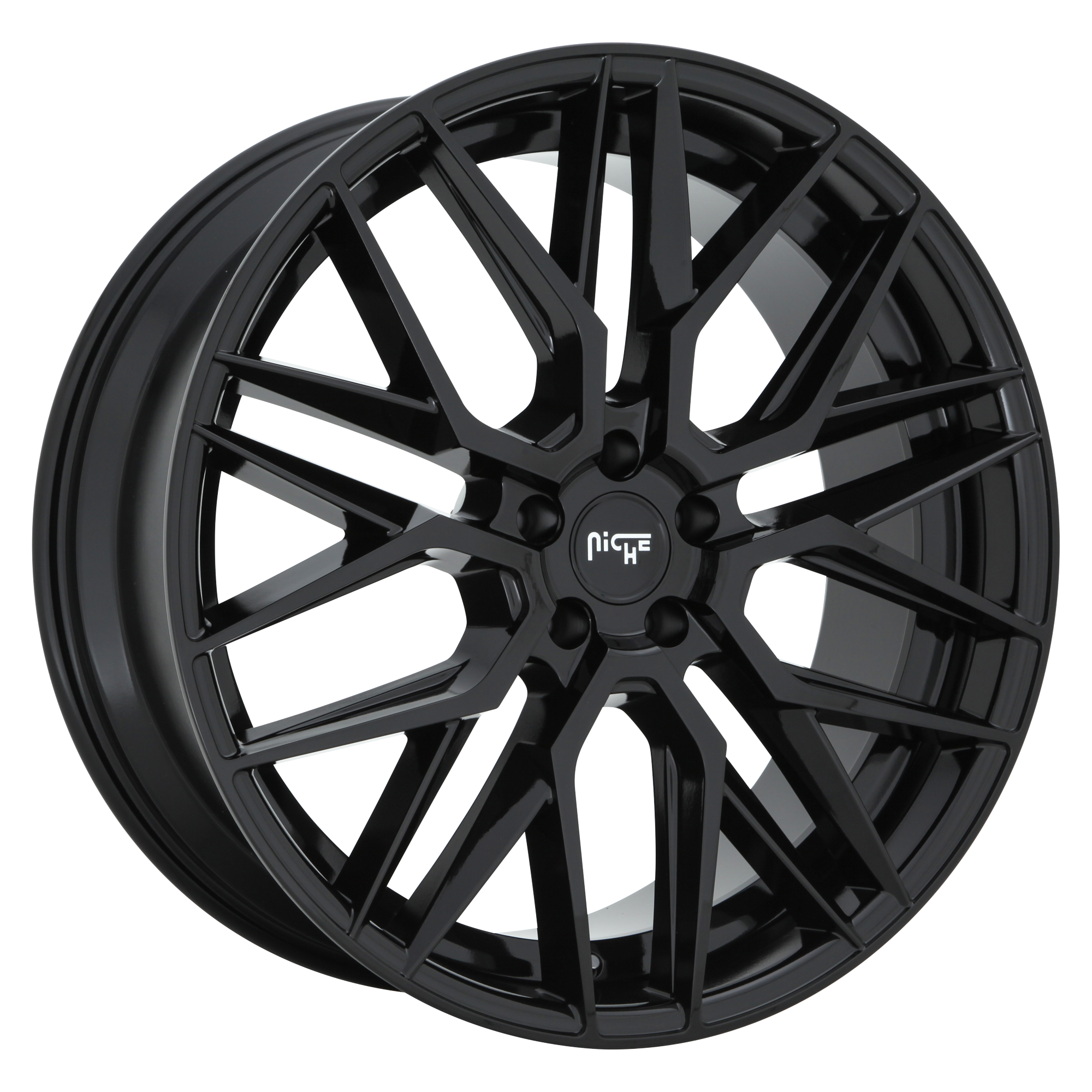 Niche 19"x8.5" Non-Chrome Gloss Black Custom Wheel ARSWCWM22419856535