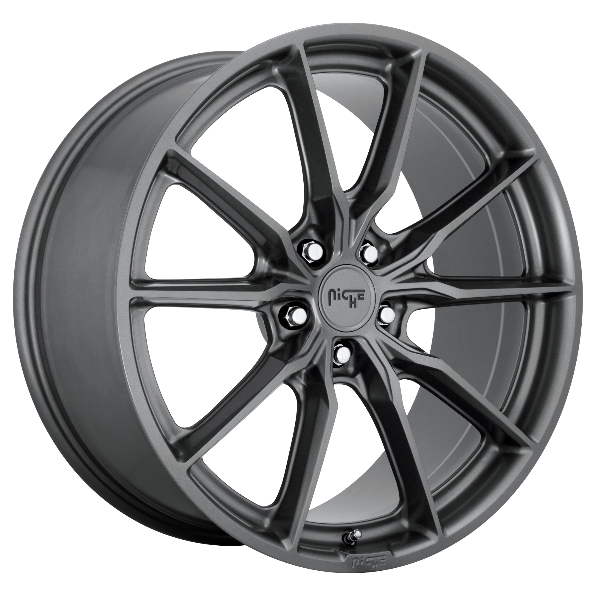 Niche 19"x8.5" Non-Chrome Matte Anthracite Custom Wheel ARSWCWM2391985F842