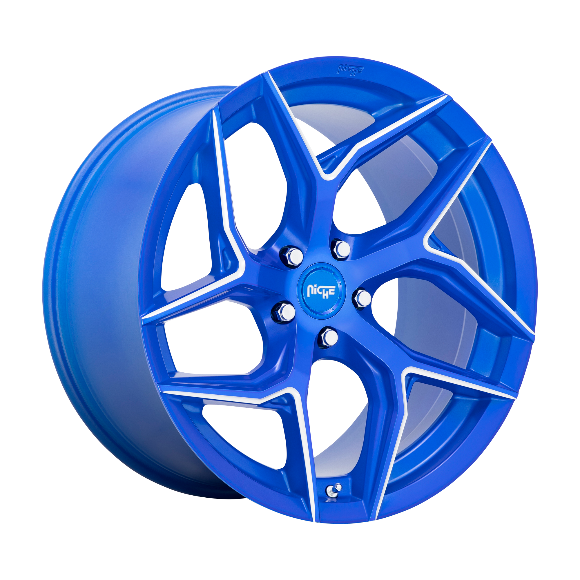 Niche 20"x9" Non-Chrome Anodized Blue Milled Custom Wheel ARSWCWM26820902135