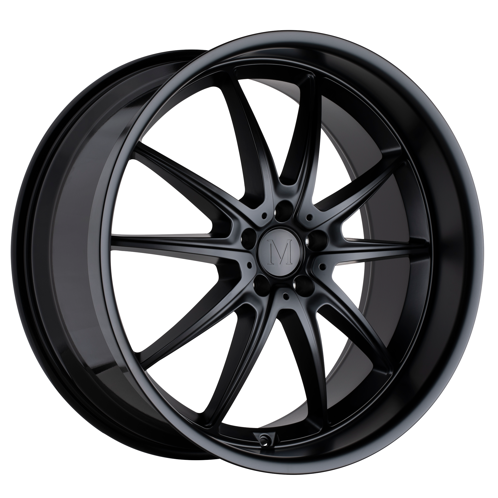 Mandrus 20"x8.5" Non-Chrome Matte Black Custom Wheel ARSWCW2085AGT425112M66