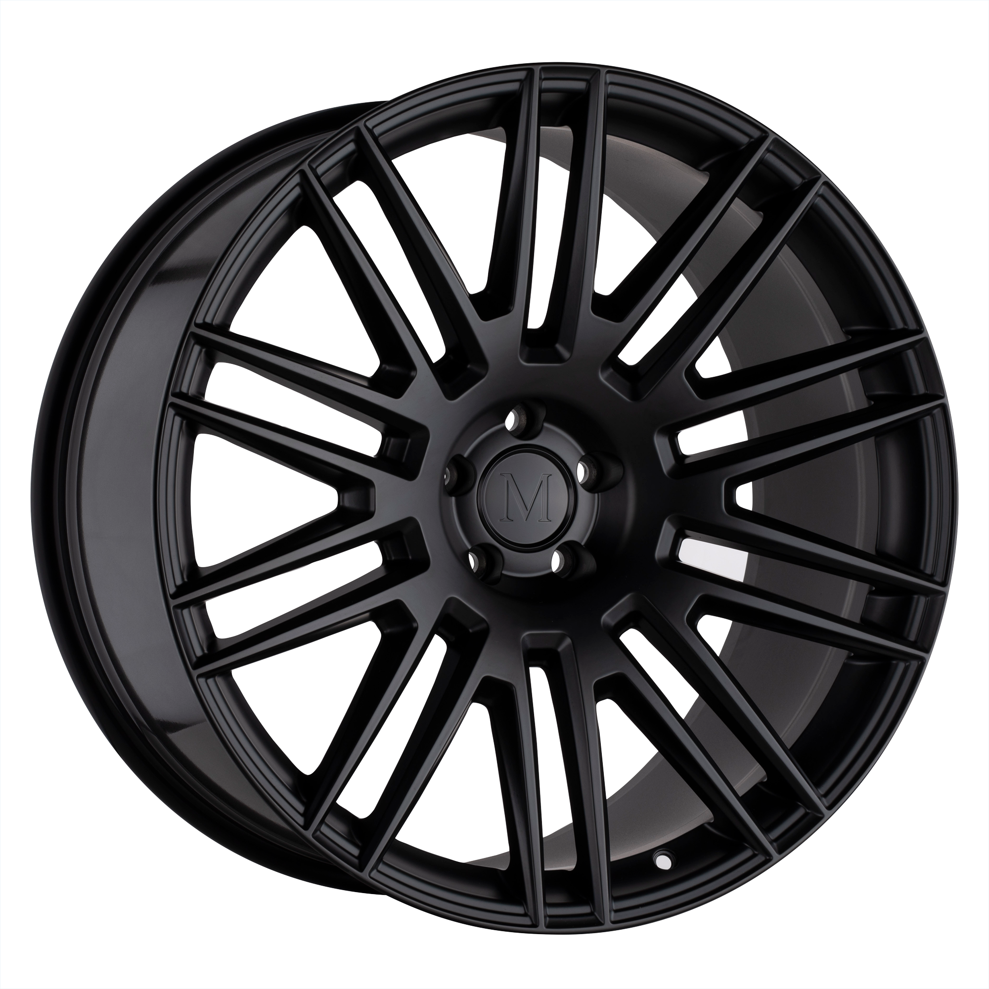 Mandrus 20"x8.5" Non-Chrome Matte Black Custom Wheel ARSWCW2085EST325112M66