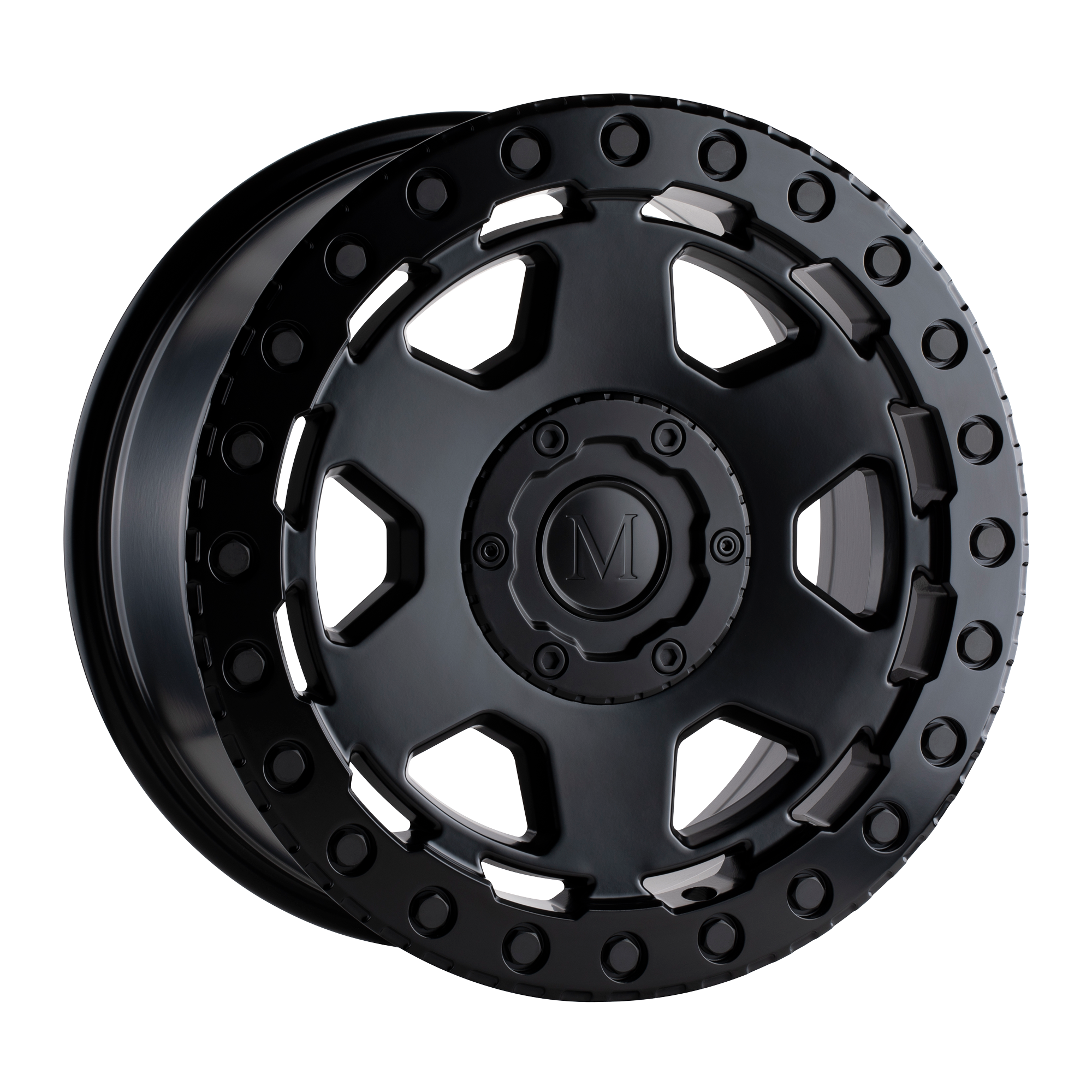 Mandrus 20"x9" Non-Chrome Matte Black Custom Wheel ARSWCW2090FSR105112M66