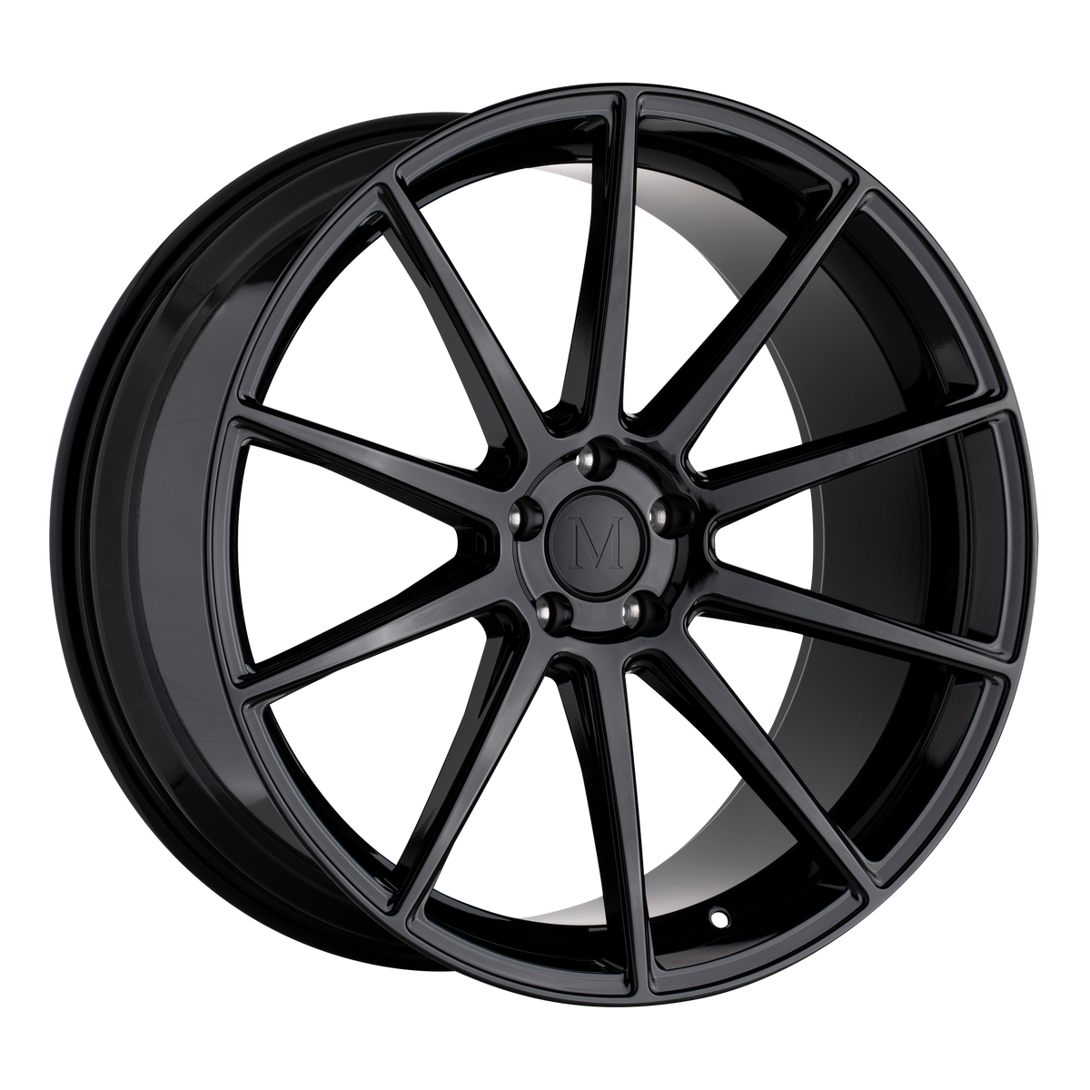 Mandrus 18"x8.5" Non-Chrome Gloss Black Custom Wheel ARSWCW1885KLA325112B66