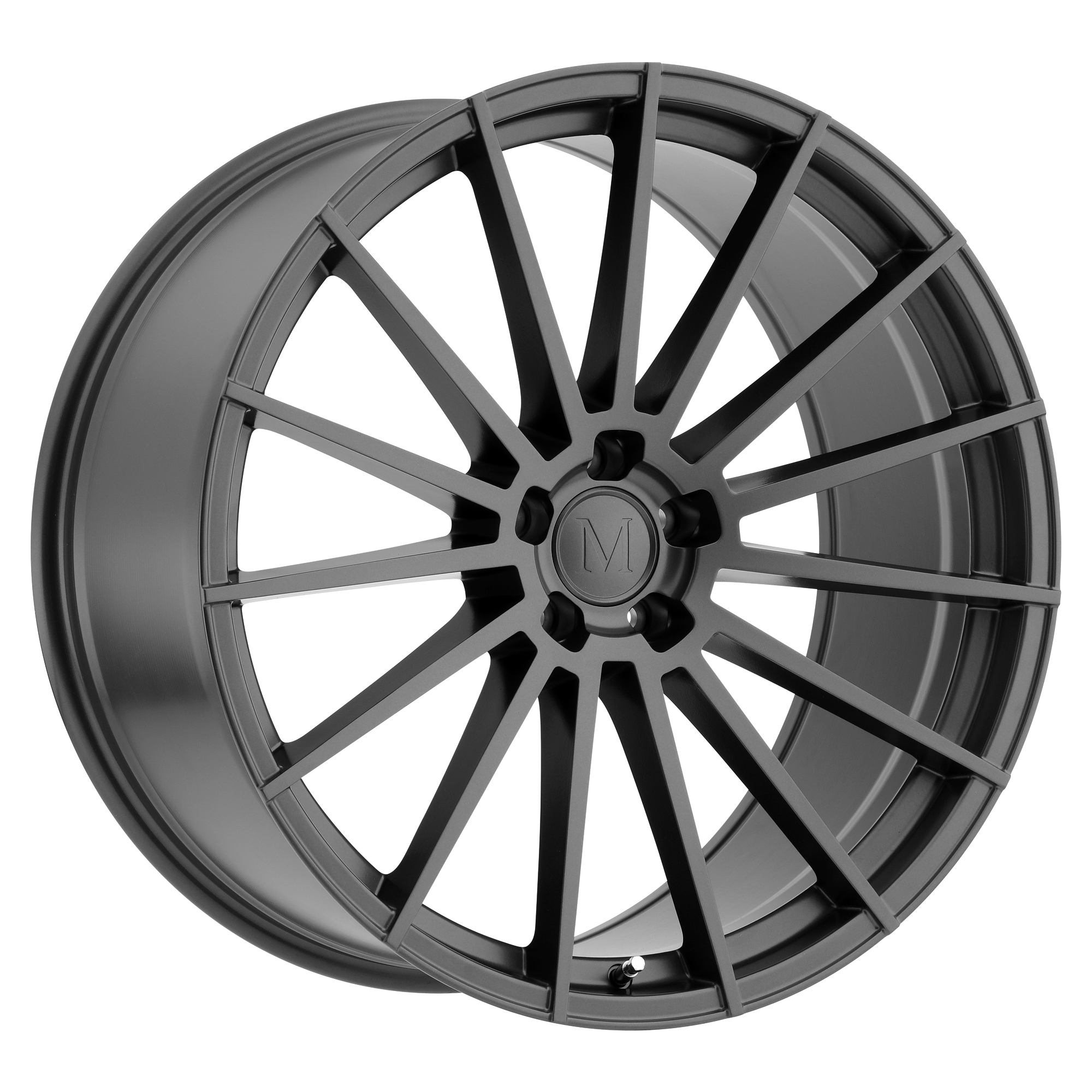Mandrus 22"x9" Non-Chrome Gloss Gunmetal Custom Wheel ARSWCW2290MAN345112G66