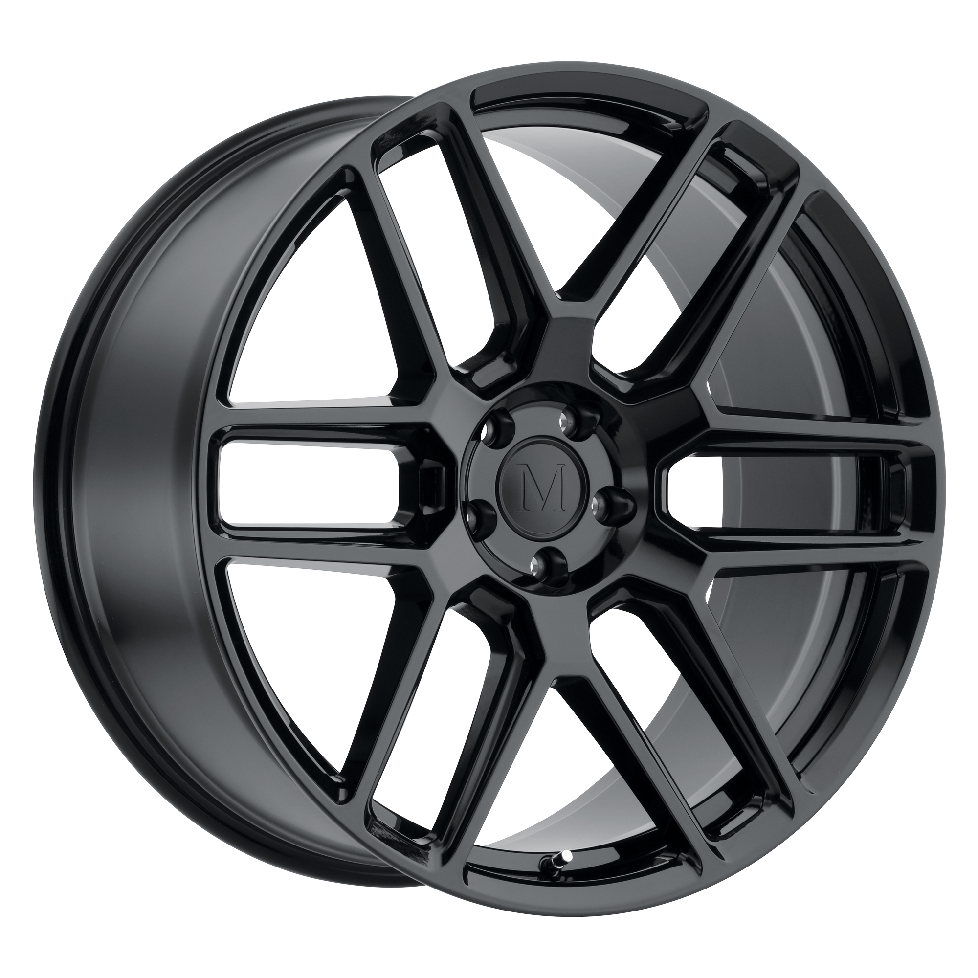 Mandrus 17"x8" Non-Chrome Gloss Black Custom Wheel ARSWCW1780MOT425112B66