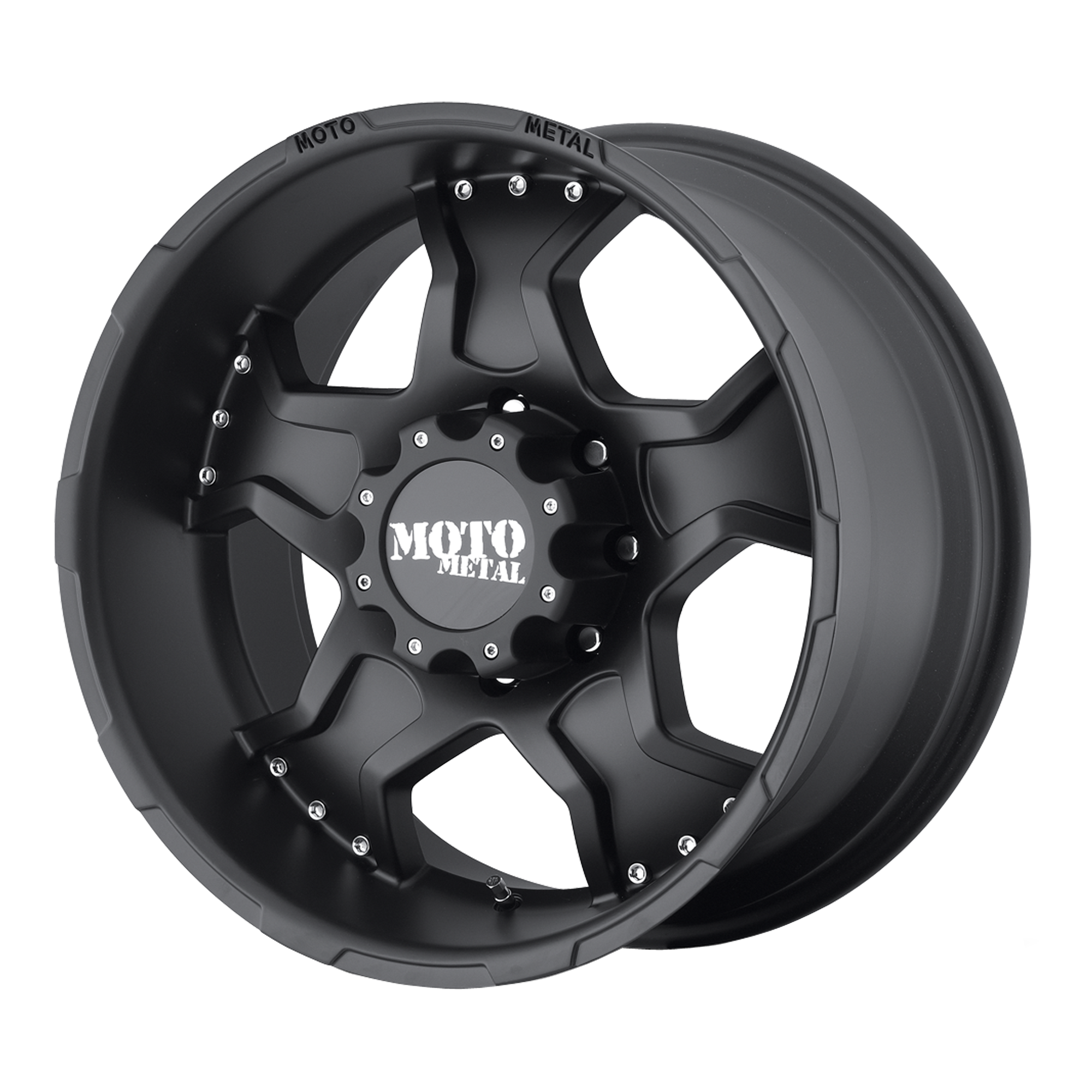 Moto Metal 18"x9" Non-Chrome Matte Black Custom Wheel ARSWCWMO95789063712N