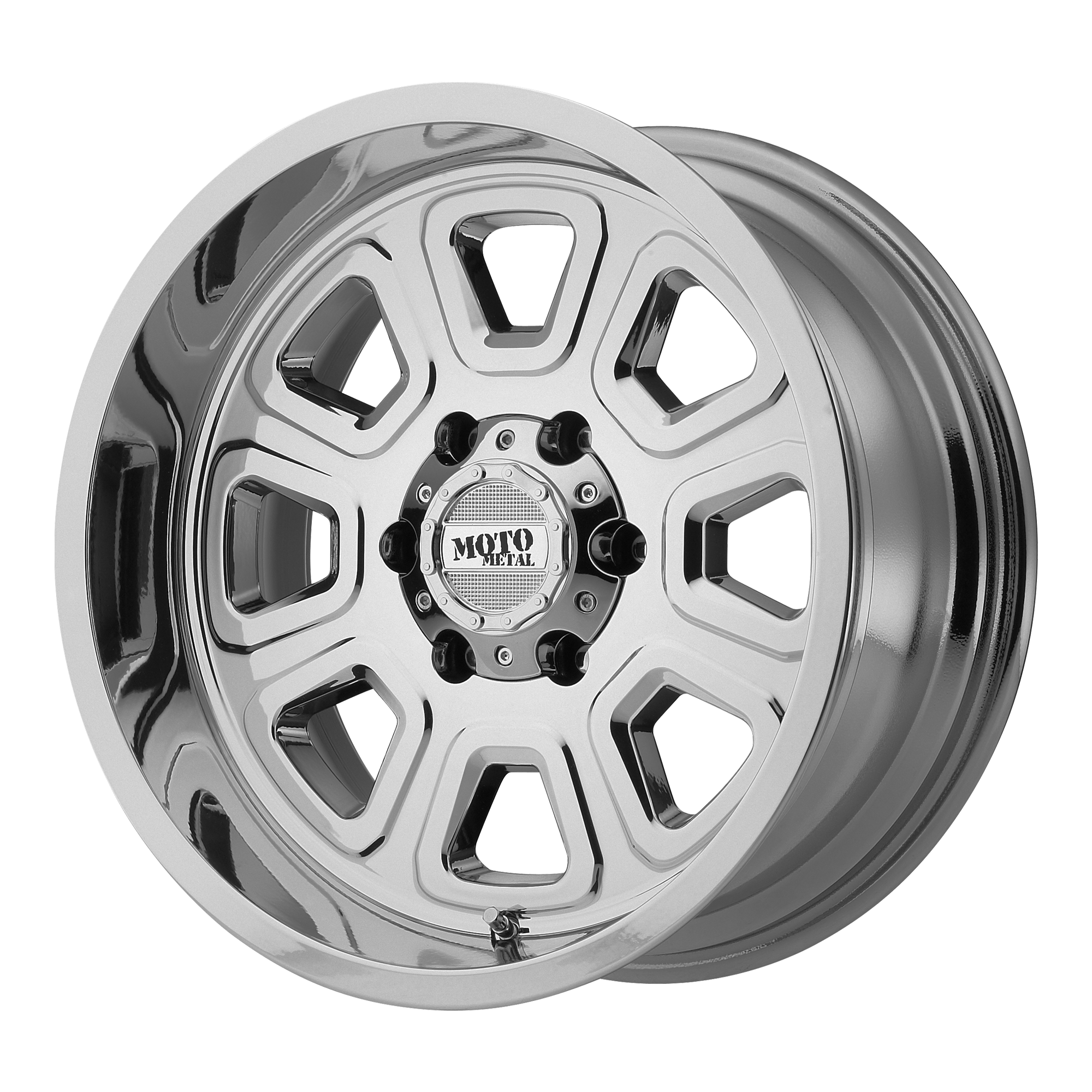 Moto Metal 17"x9" Chrome PVD Custom Wheel ARSWCWMO97279063812N