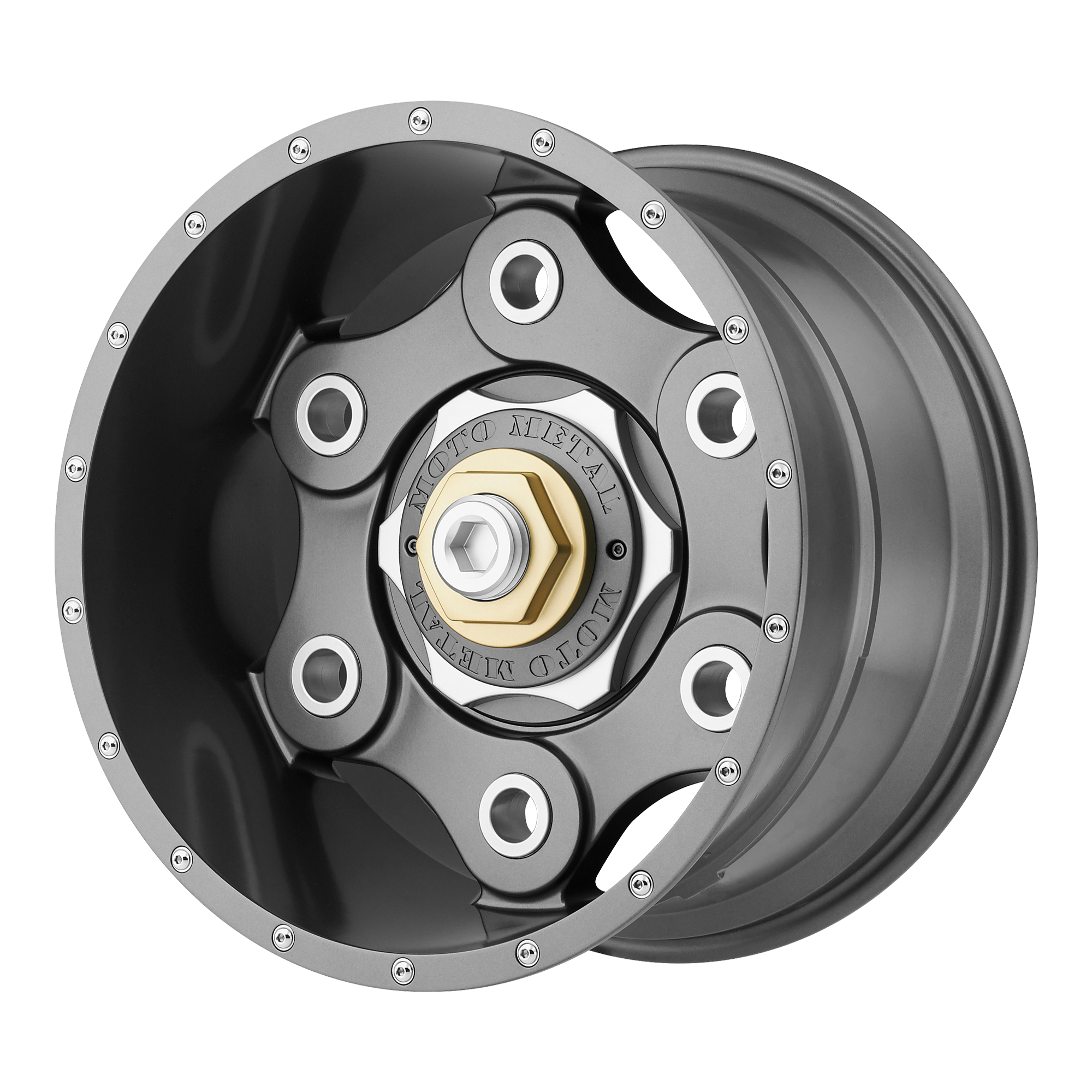 Moto Metal 20"x9" Non-Chrome Gunmetal Custom Wheel ARSWCWMO97729067425