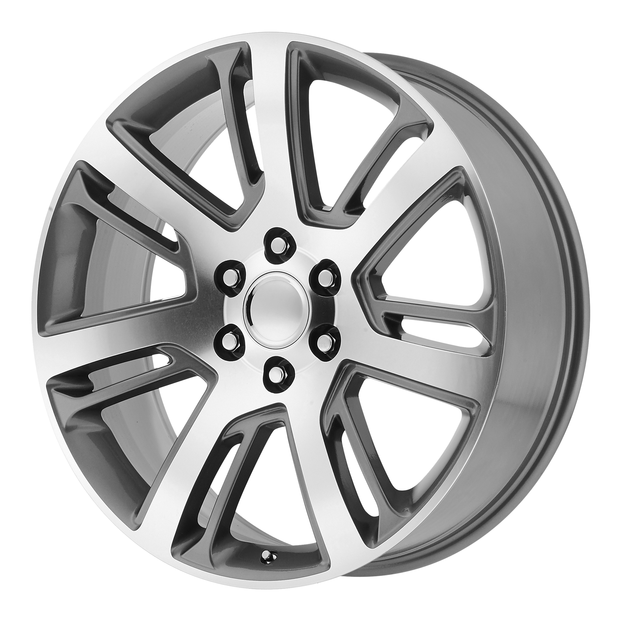 Performance Replicas 22"x9" Non-Chrome Gunmetal With Machined Face Custom Wheel ARSWCW171GM2295824