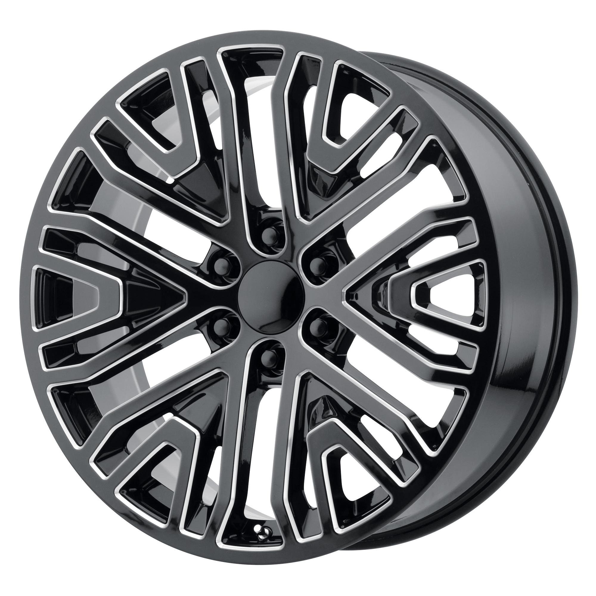 Performance Replicas 22"x9" Non-Chrome Gloss Black Milled Custom Wheel ARSWCW197M2295828
