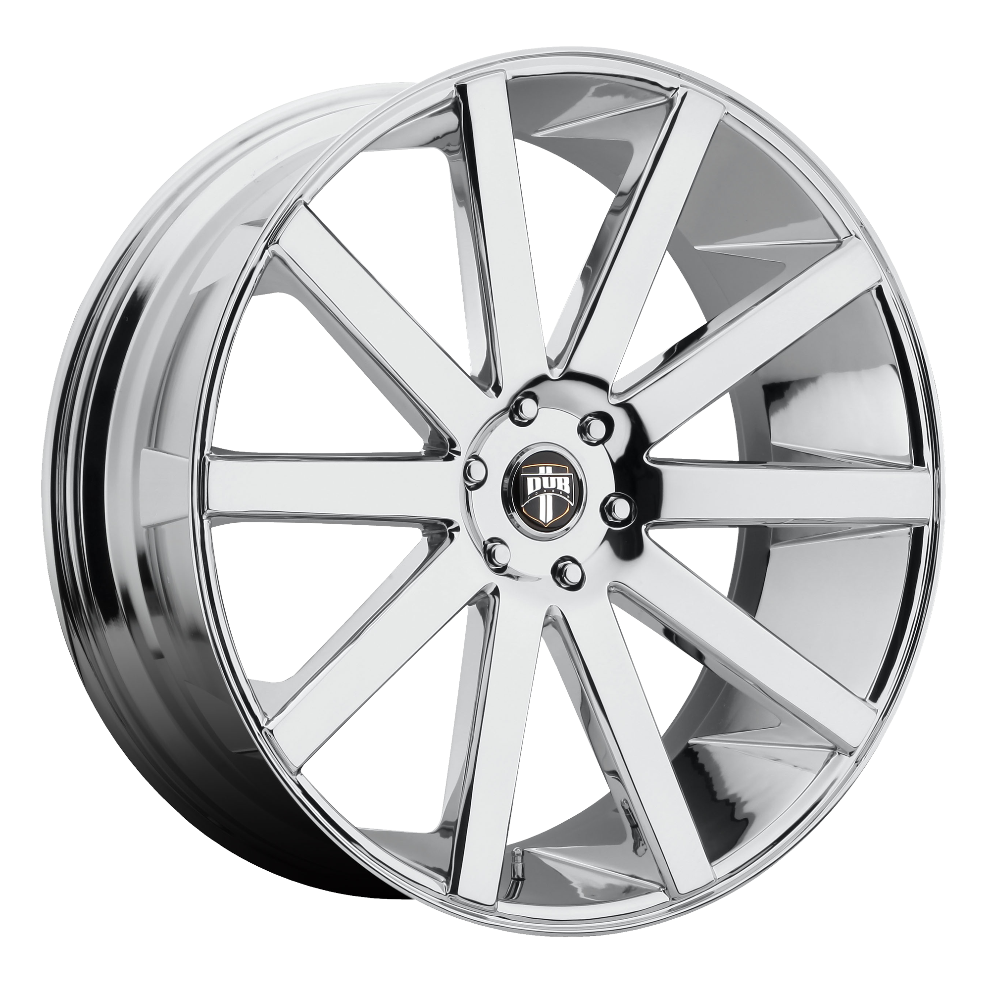 DUB 24"x10" Non-Chrome Chrome Plated Custom Wheel ARSWCWS12024008930