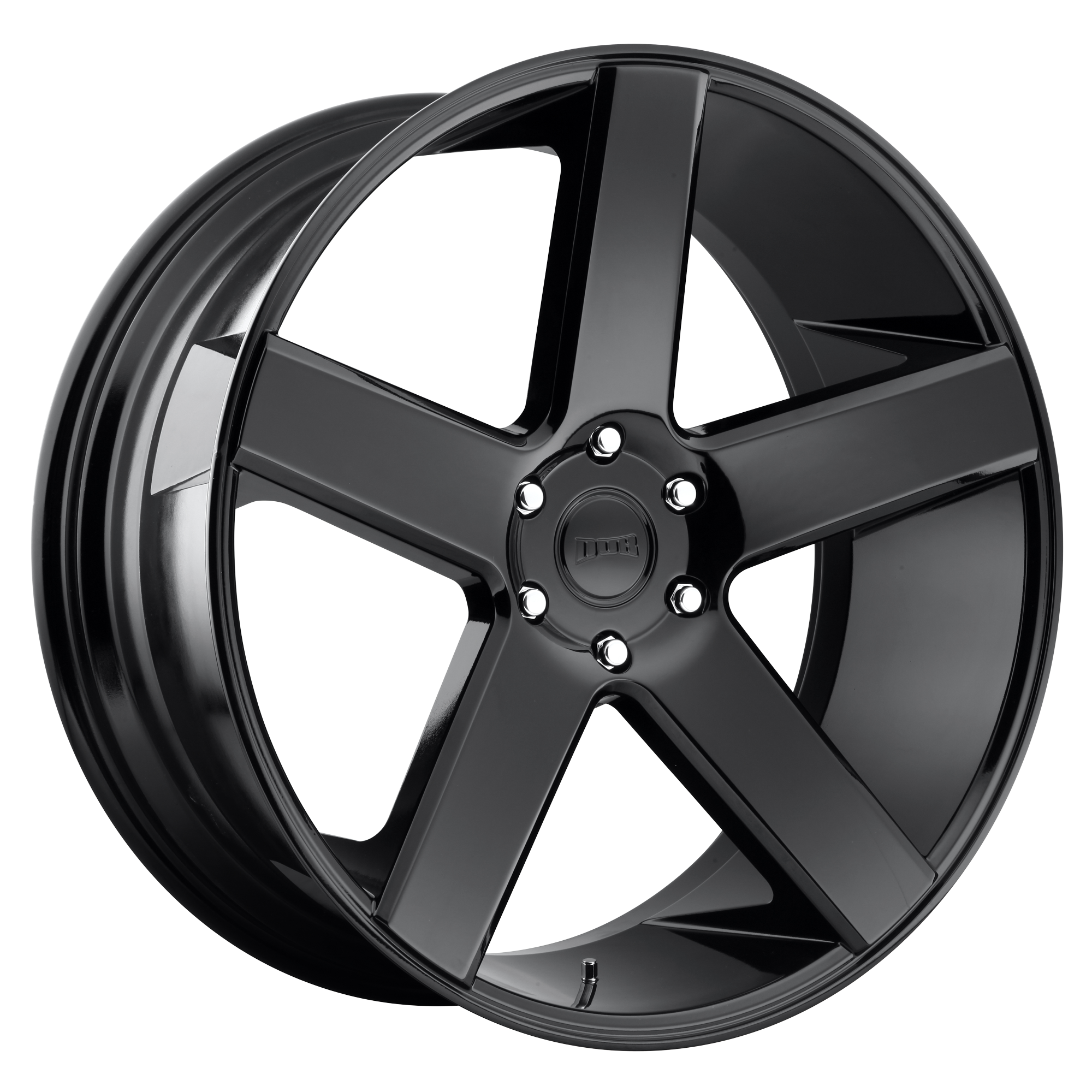 DUB 24"x10" Non-Chrome Gloss Black Custom Wheel ARSWCWS21624007311