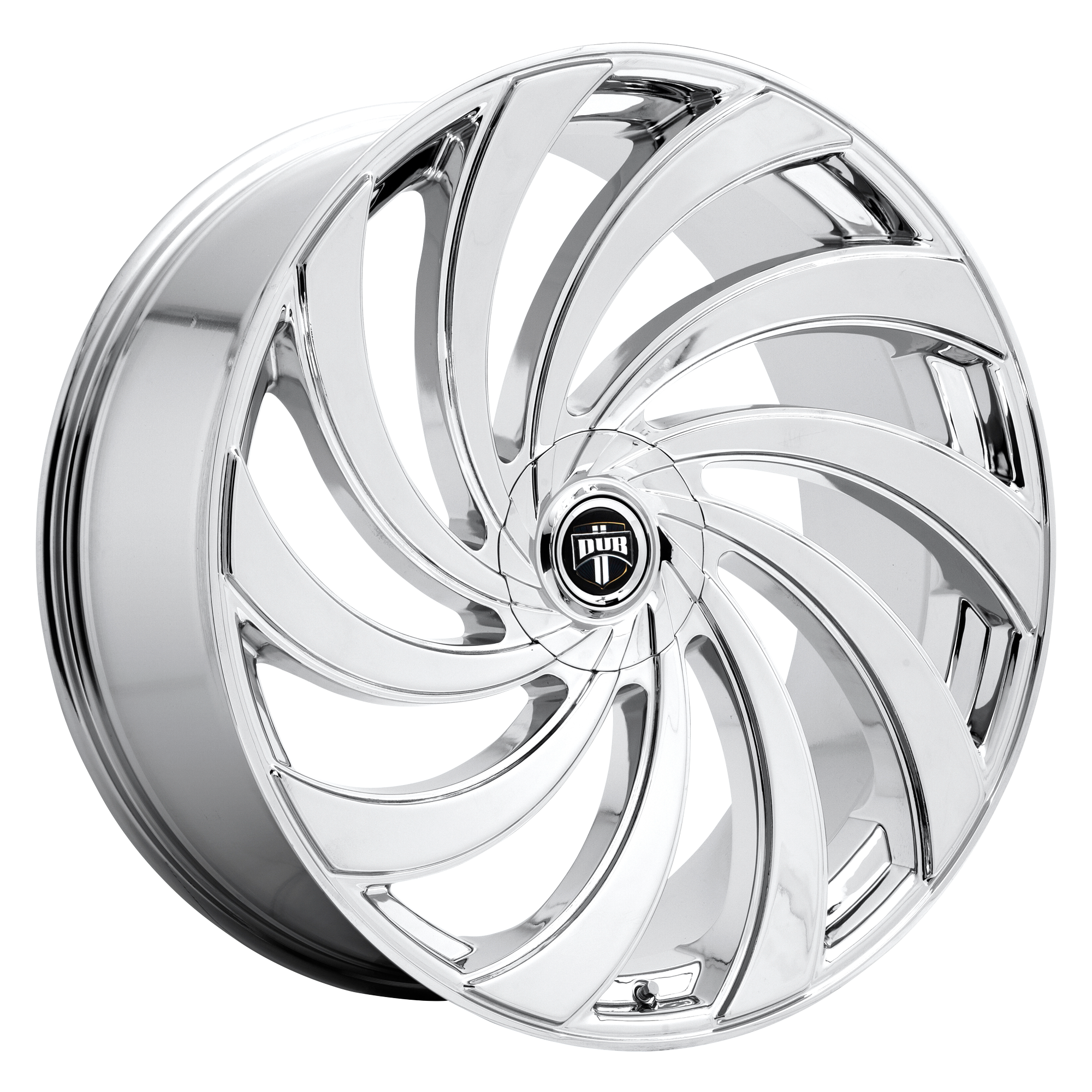 DUB 24"x10" Non-Chrome Chrome Plated Custom Wheel ARSWCWS23824002205