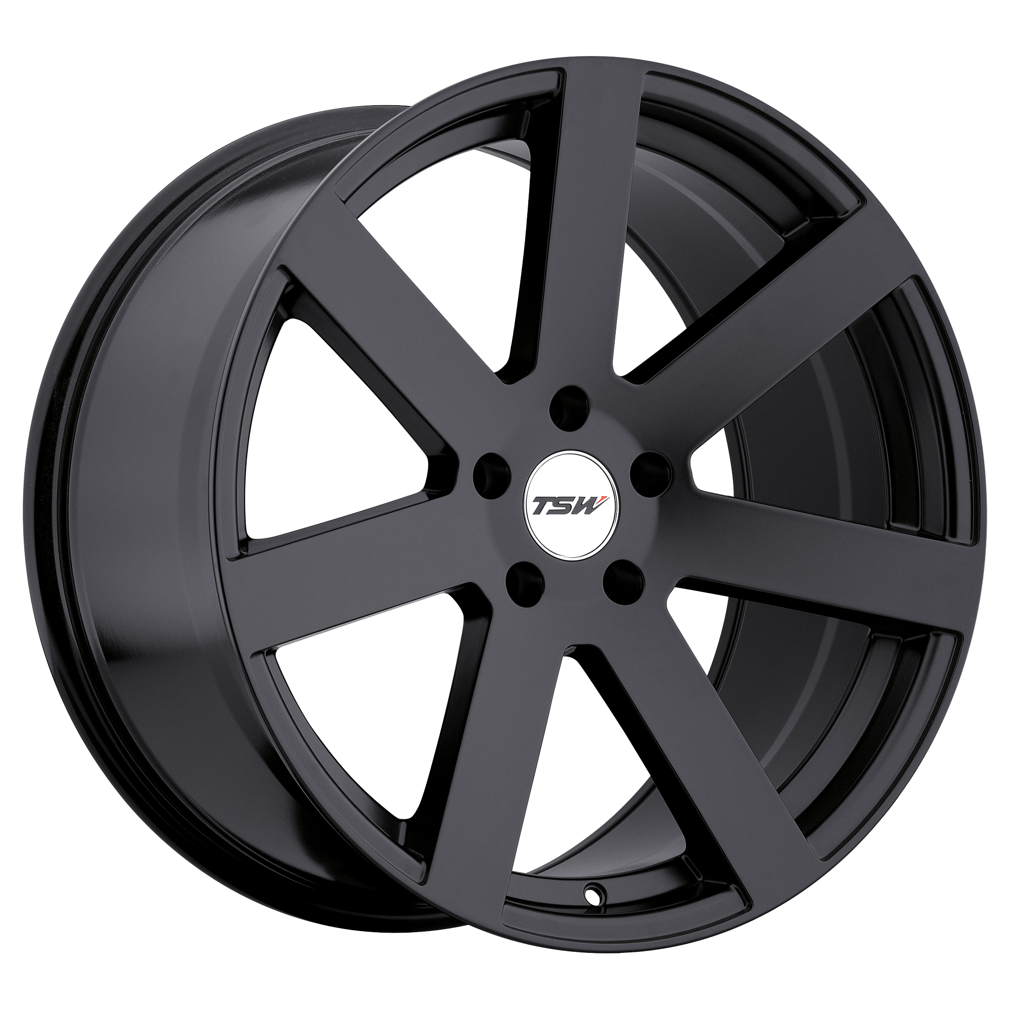 TSW 18"x8" Non-Chrome Matte Black Custom Wheel ARSWCW1880BAR355100M72