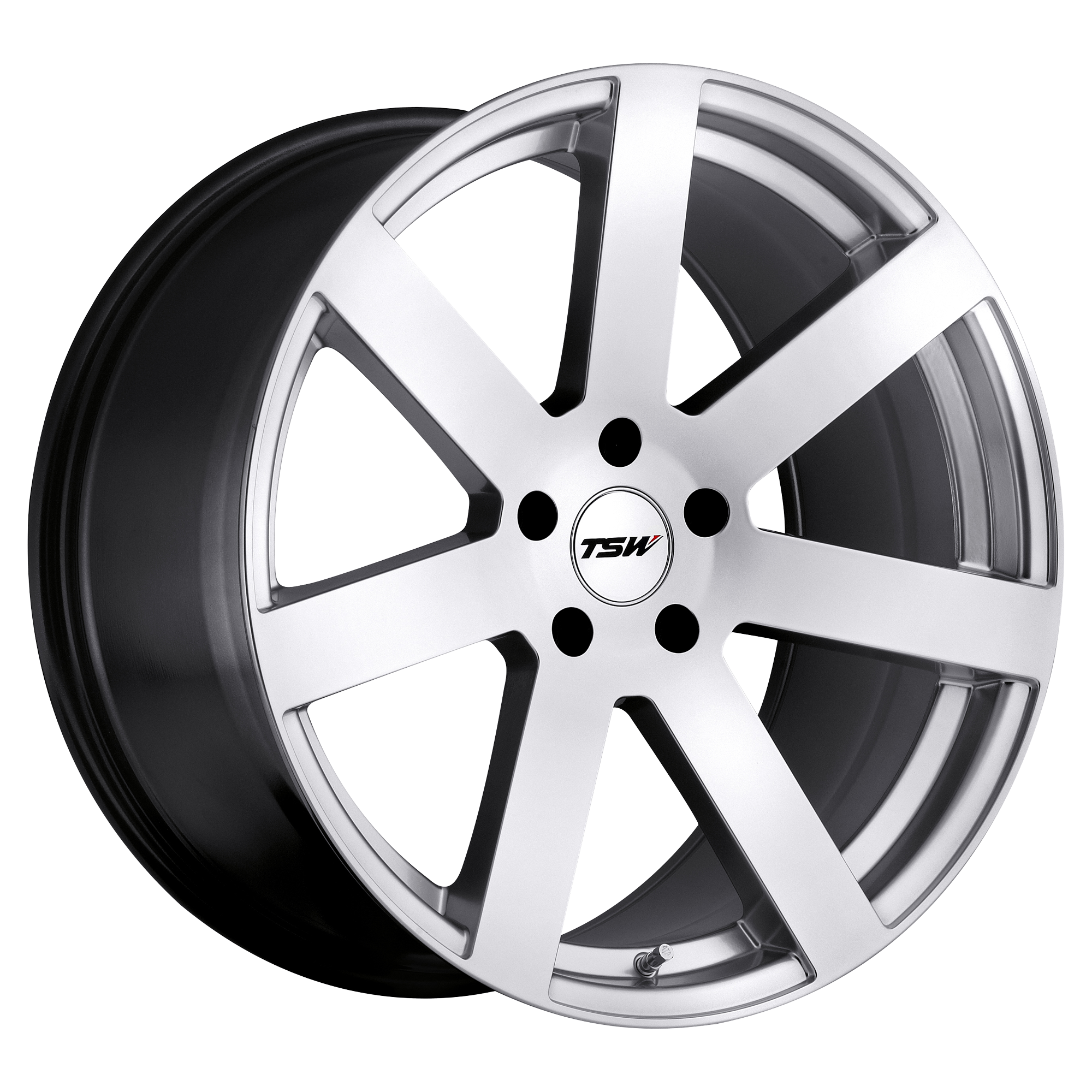 TSW 18"x8" Non-Chrome Hyper Silver Custom Wheel ARSWCW1880BAR455112S72