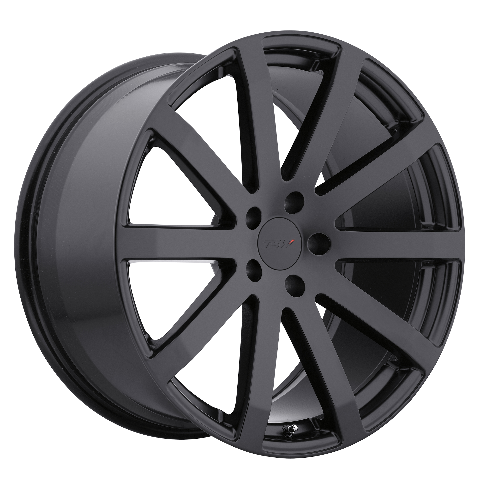 TSW 18"x8" Non-Chrome Matte Black Custom Wheel ARSWCW1880BRK455112M72