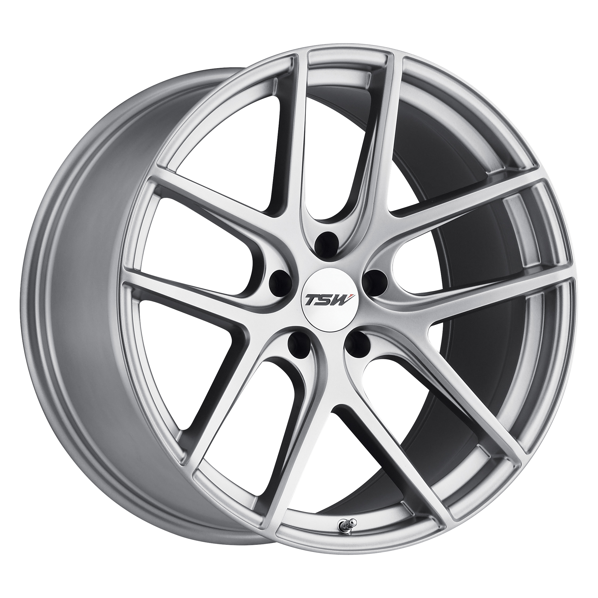 TSW 18"x8" Non-Chrome Matte Titanium Silver Custom Wheel ARSWCW1880GNV355114S76