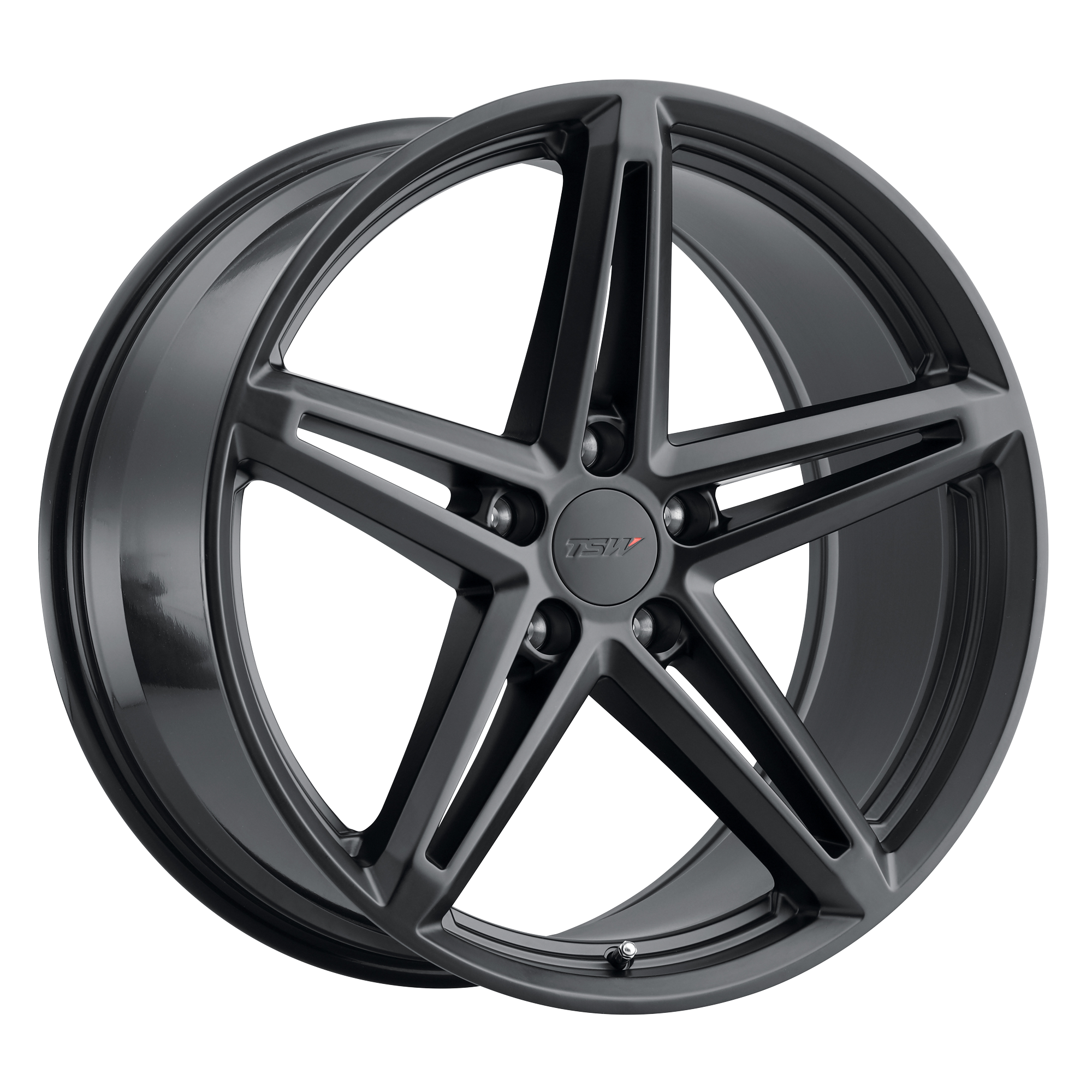 TSW 19"x8.5" Non-Chrome Matte Black Custom Wheel ARSWCW1985MTN405108M72