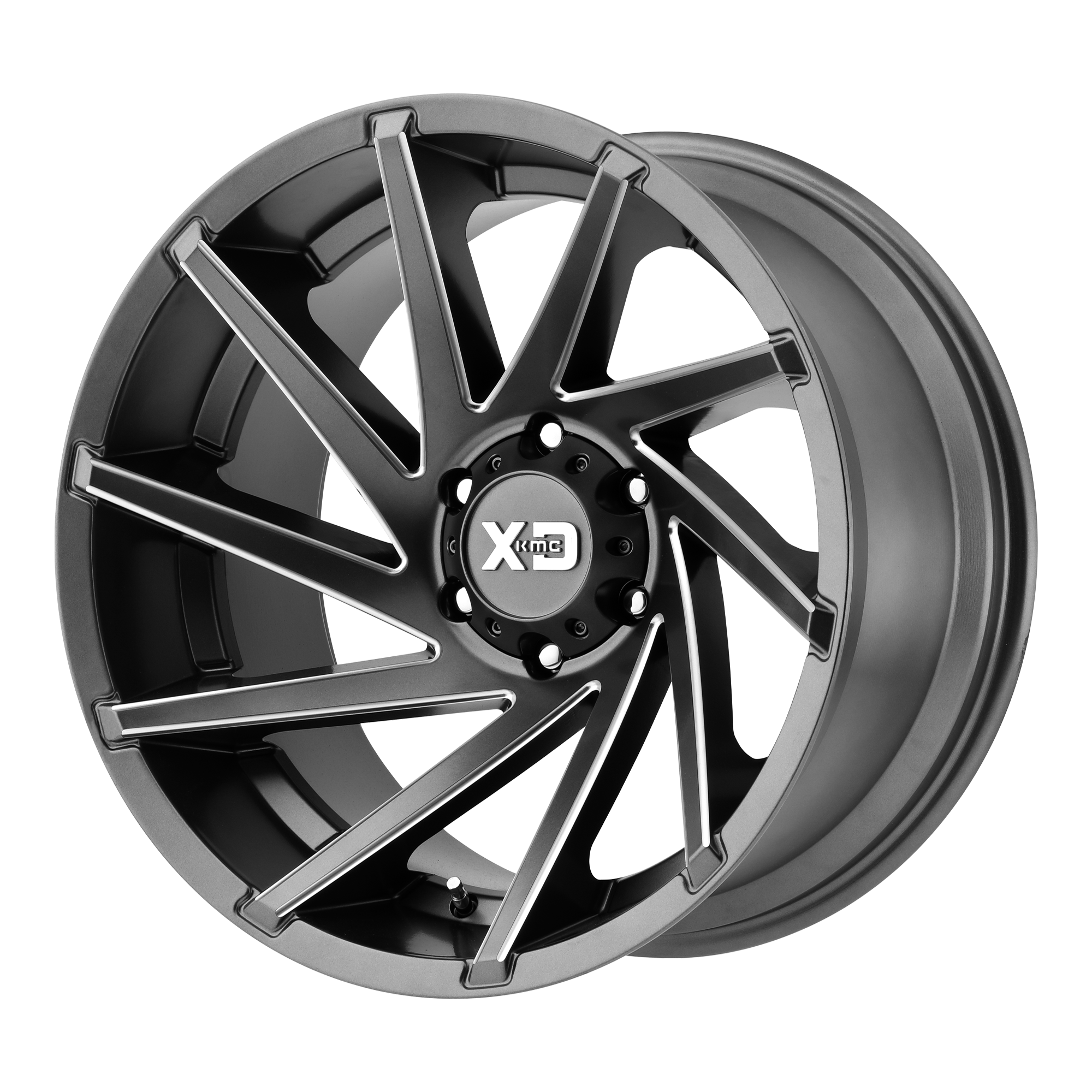 XD 20"x9" Non-Chrome Satin Gray Milled Custom Wheel ARSWCWXD83429088412N