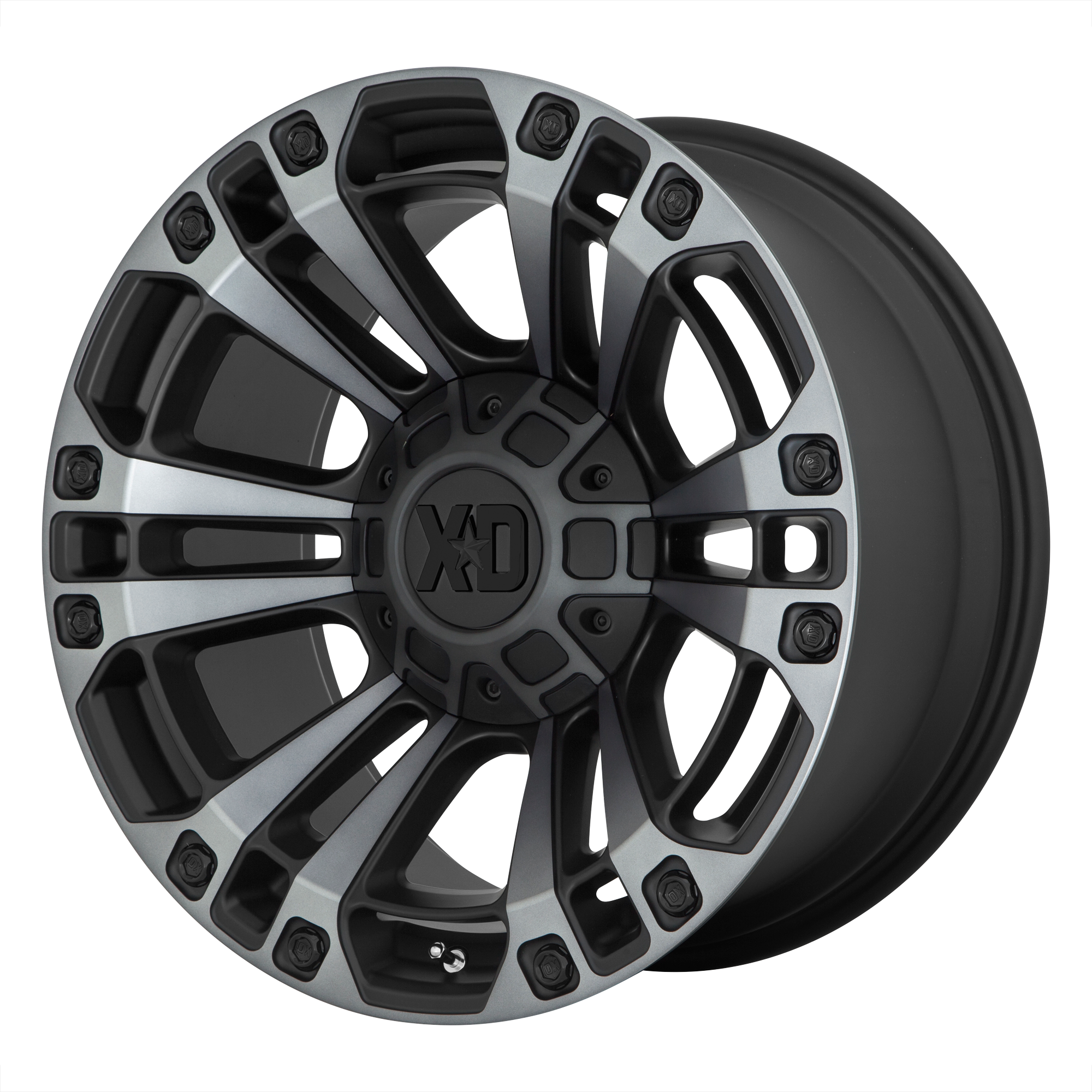 XD 20"x9" Non-Chrome Satin Black With Gray Tint Custom Wheel ARSWCWXD85129070418