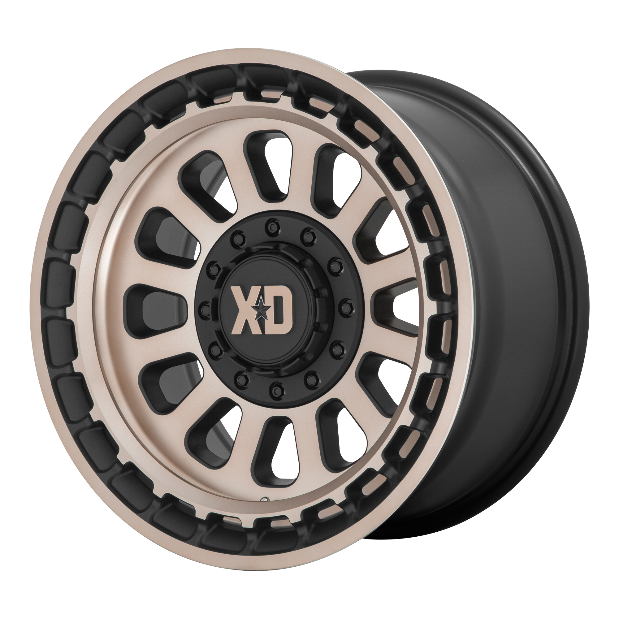 XD 17"x9" Non-Chrome Satin Black With Bronze Tint Custom Wheel ARSWCWXD85679035618