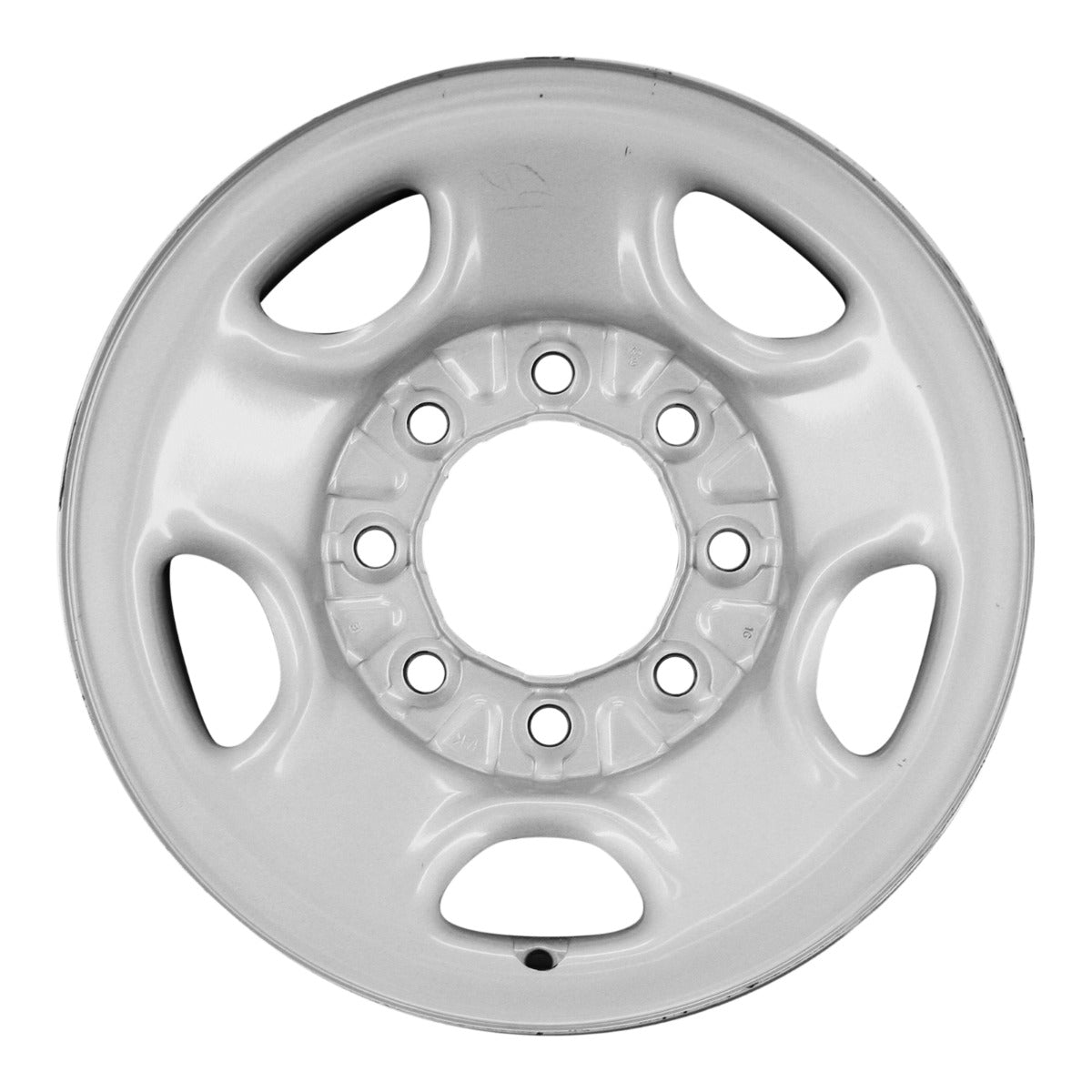 GMC 8-Lug Steel Wheel Center Cap – OEM Silver, Fits 01-06 Sierra 2500/3500 & Savana Van (16" Wheels)