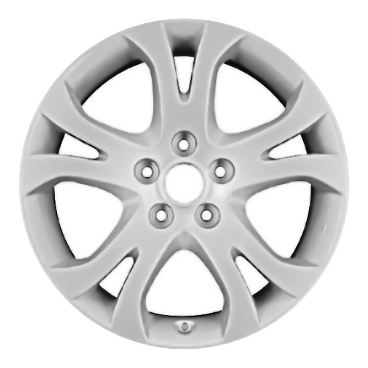 2012 Hyundai Veracruz 17" OEM Wheel Rim Without TPMS Slot W70746AS