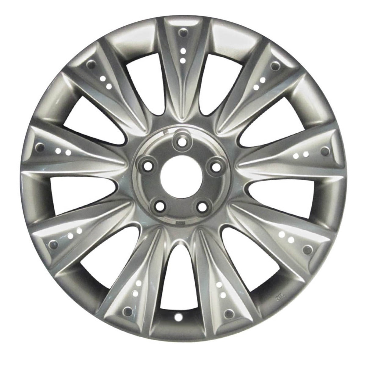 2011 Hyundai Genesis 18" OEM Wheel Rim Without TPMS Slot W70771AH