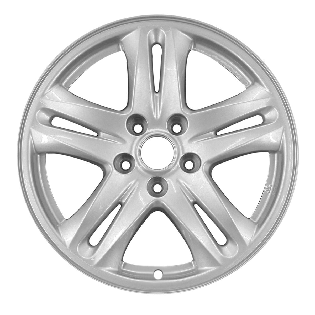 2012 Hyundai Santa Fe 17" OEM Wheel Rim Without TPMS Slot W70783AS