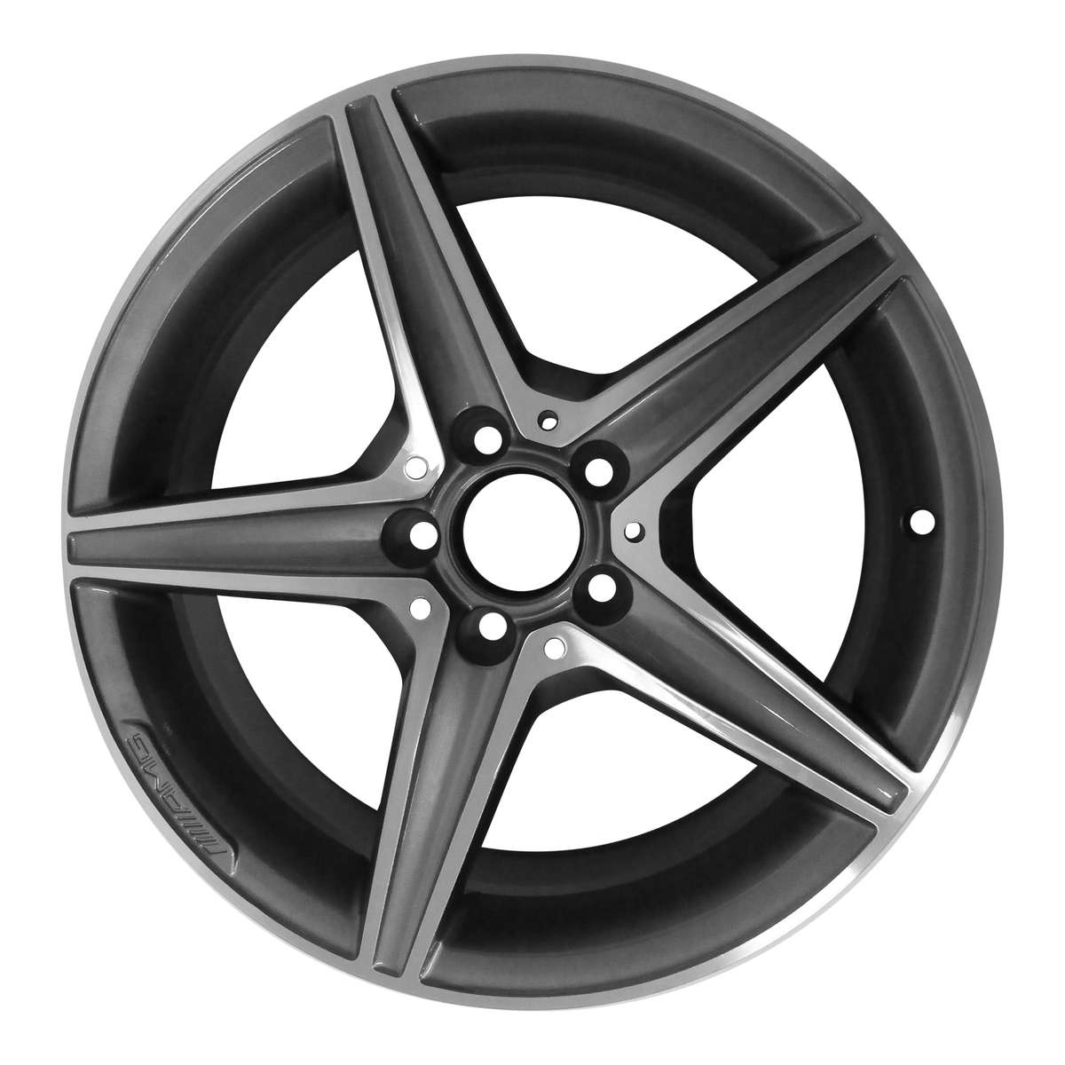 2015 Mercedes C400 18" Front OEM AMG Wheel Rim W85372MC