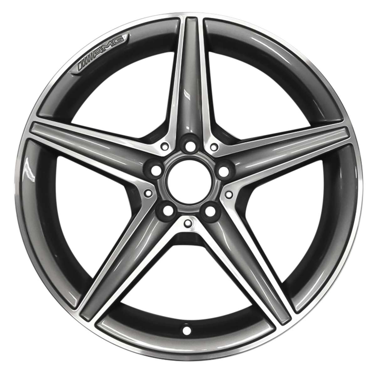2015 Mercedes C400 18" Rear OEM AMG Wheel Rim W85373MC