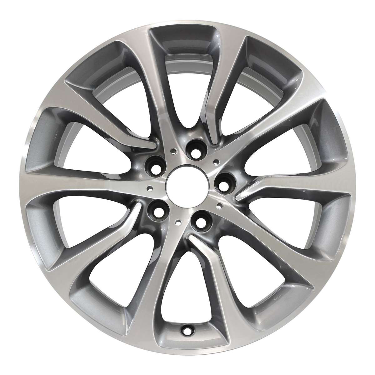 2013 BMW 640i 19" Front OEM Wheel Rim W86001MC