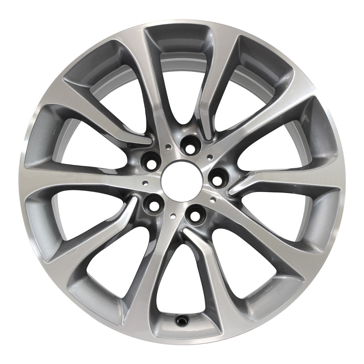 2016 BMW Activehybrid 5 19" Rear OEM Wheel Rim W86003MC