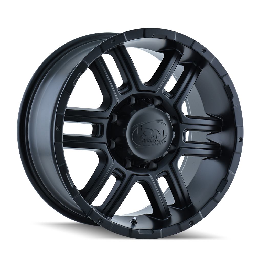 Ion 16"x8" Non-Chrome Matte Black Custom Wheel ARSWCW1796870MB