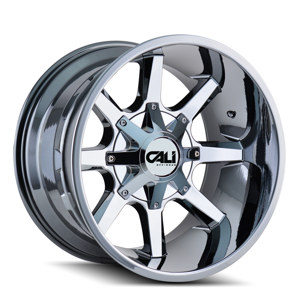 Cali Off-Road 22"x12" Chrome Chrome Custom Wheel ARSWCW910022237C