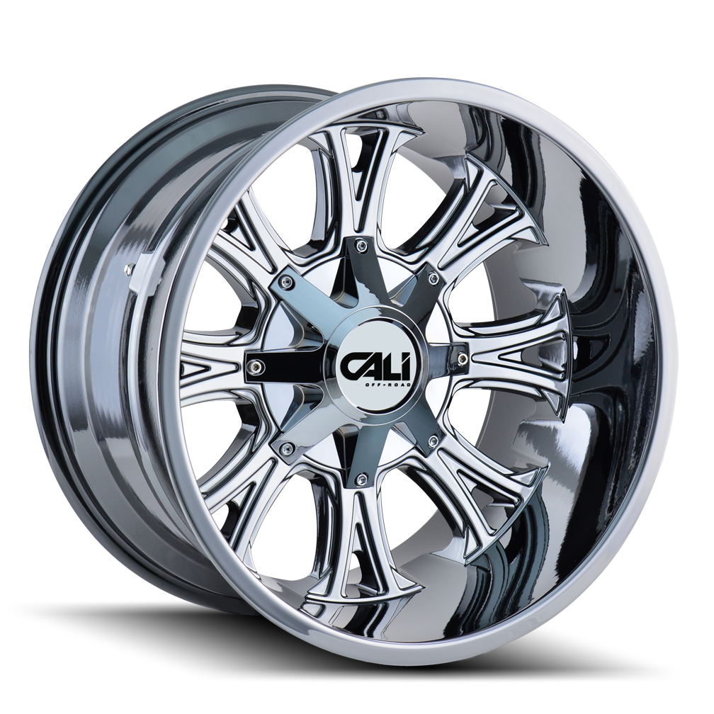 Cali Off-Road 22"x14" Chrome Chrome Custom Wheel ARSWCW910122437C