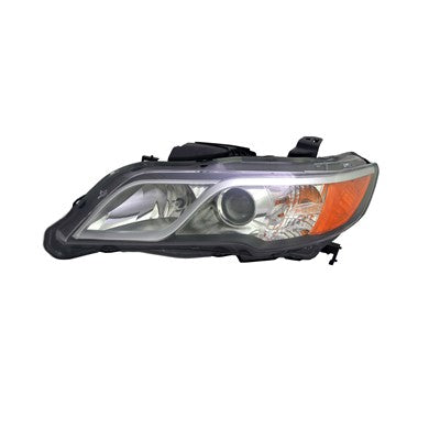 2013 acura rdx front driver side oem hid headlight lens and housing arswlac2502124oe