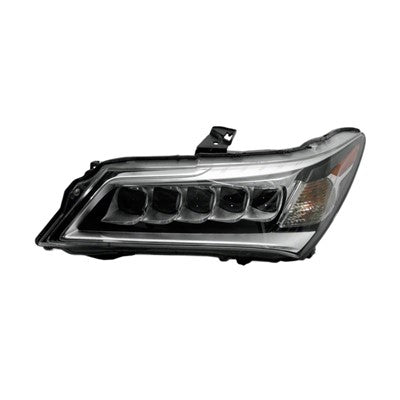 2014 acura mdx front driver side replacement led headlight assembly arswlac2502125c