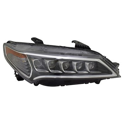 2017 acura tlx front passenger side replacement led headlight assembly arswlac2503127