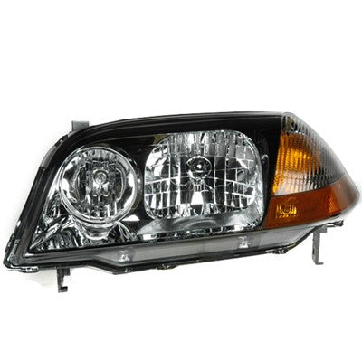 2001 acura mdx front driver side replacement headlight lens and housing arswlac2518103v